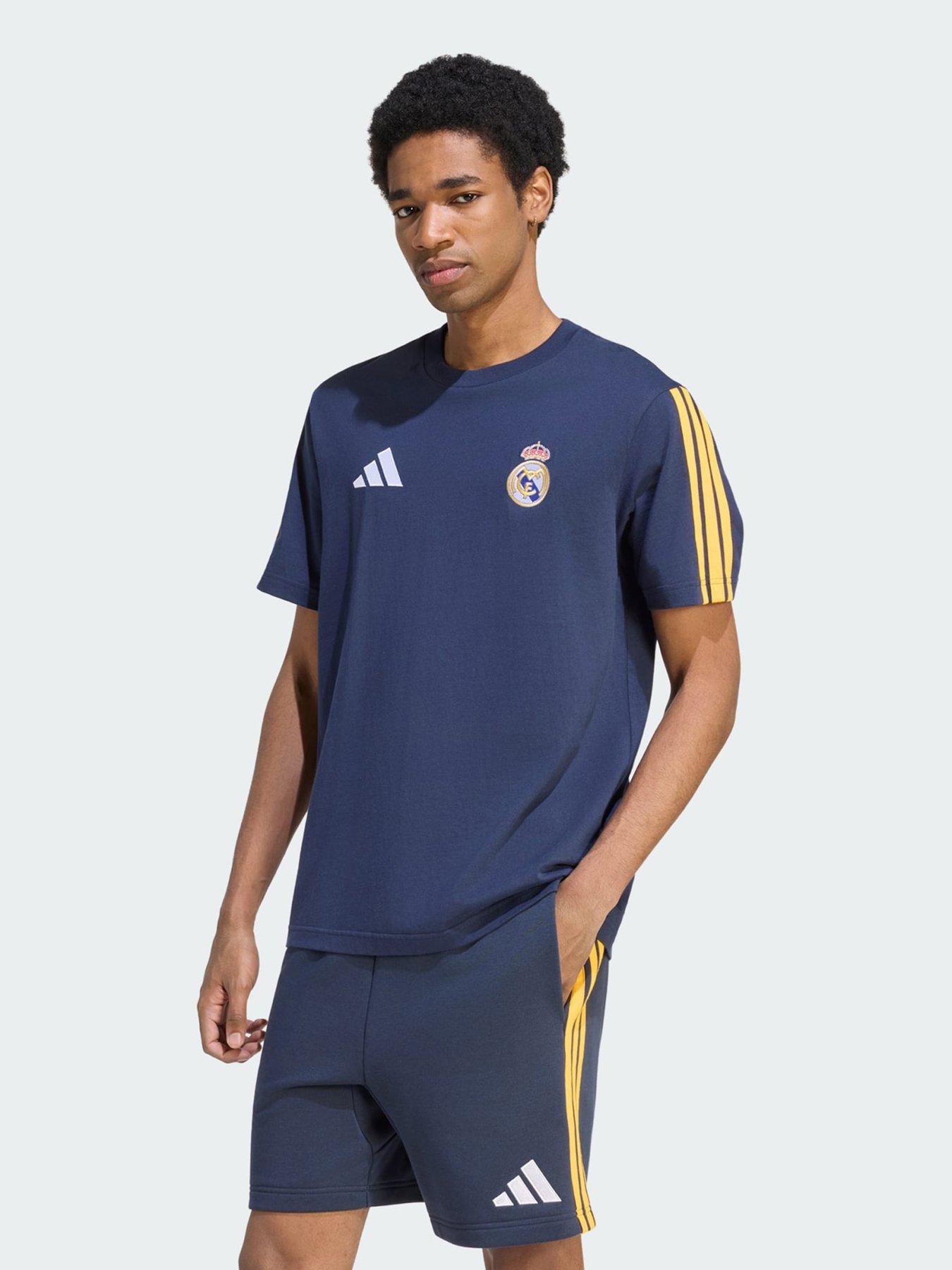 Adidas Men's Bleu Real Madrid T-Shirt Dna 2026/27 - Image 3