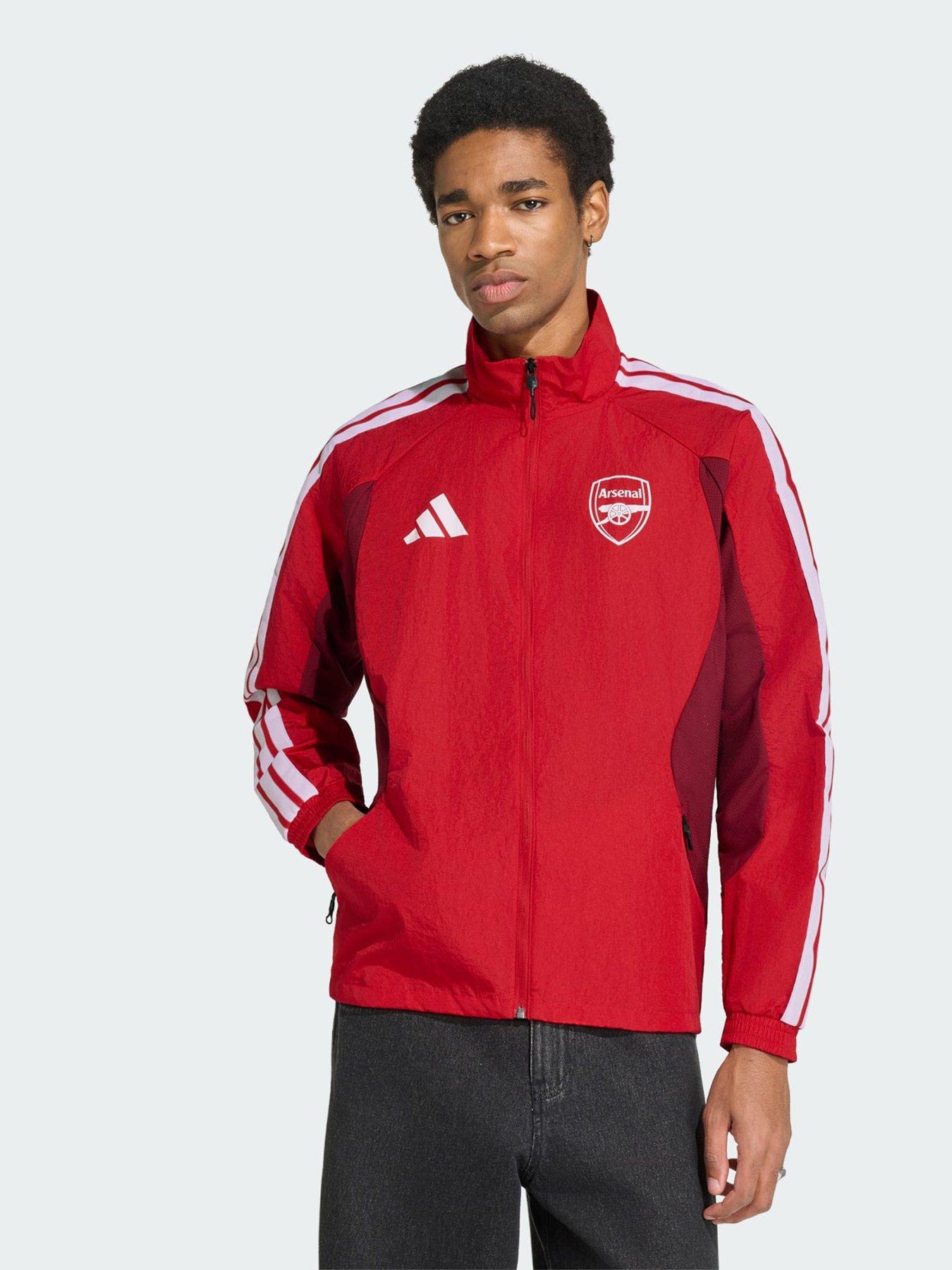adidas Arsenal FC Home Anthem Jacket, Red, Size Xs, Men