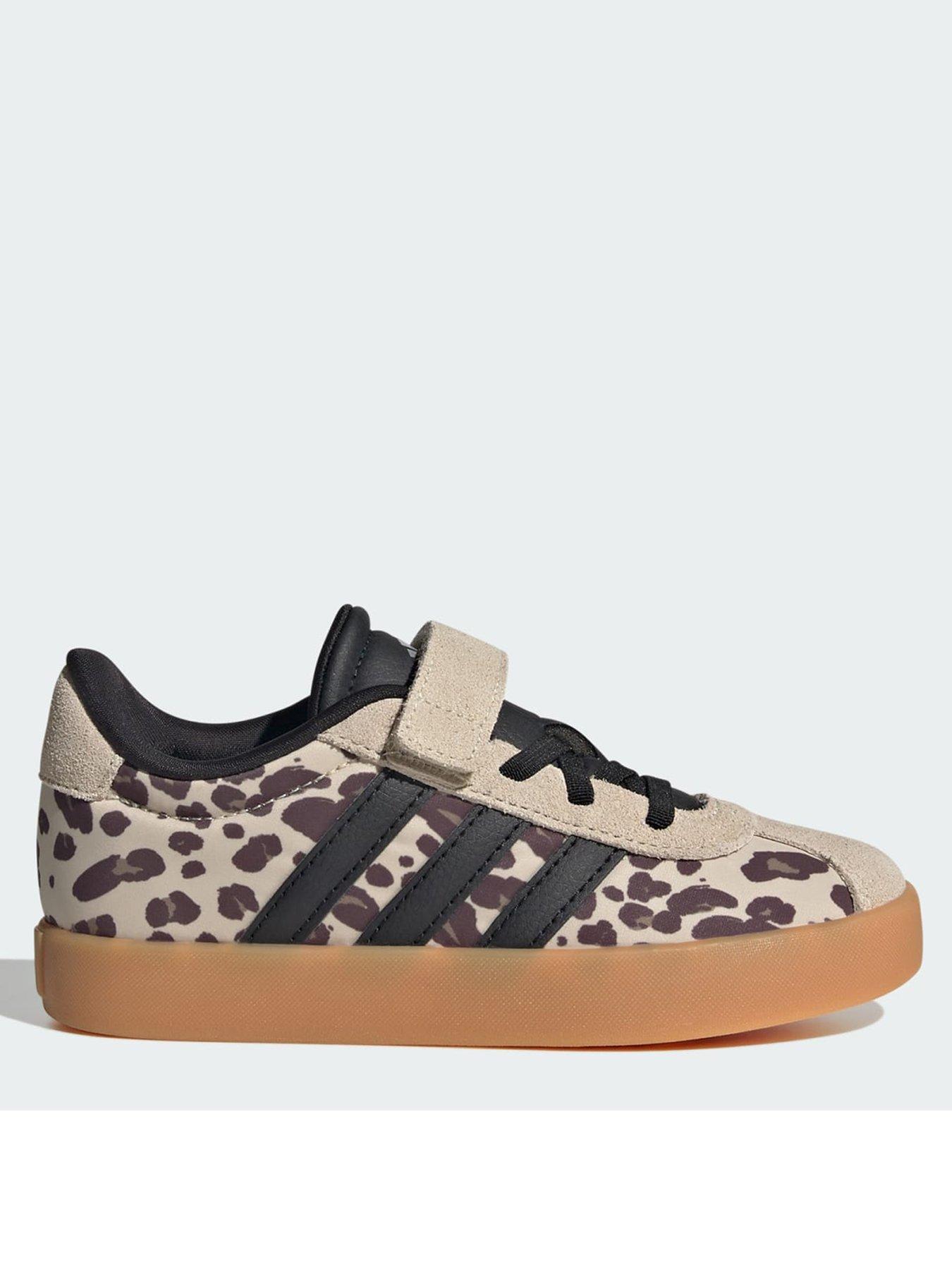 adidas Vl Court 3.0 Shoes Children, Bright Brown, Size 1.5 Older