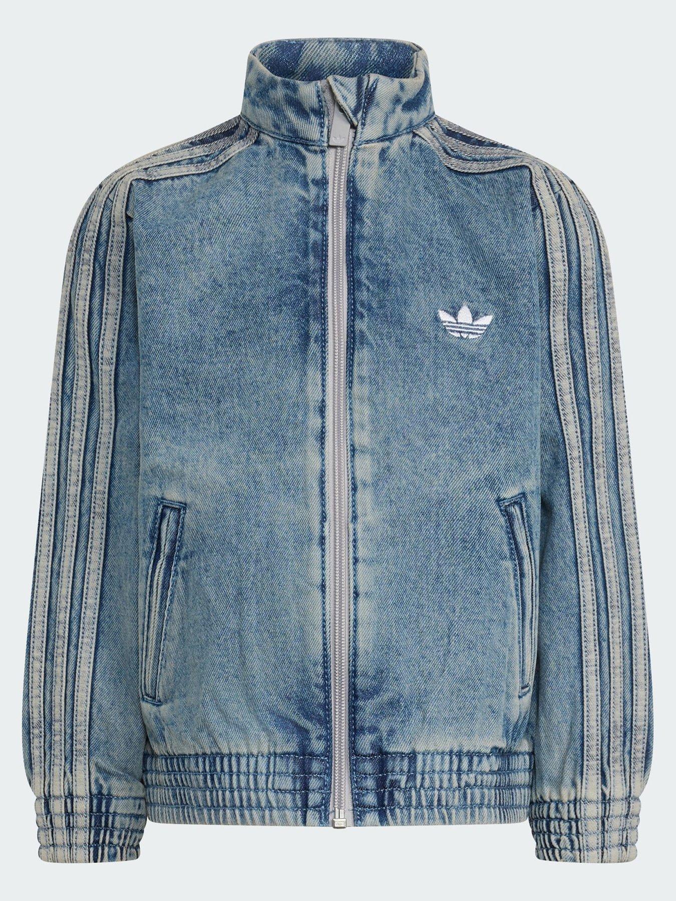 adidas Originals Firebird Loose Denim Track Top | Very