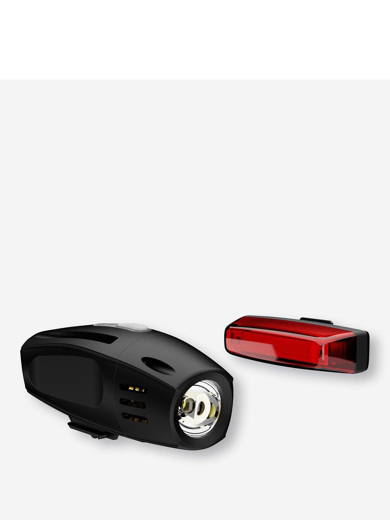 Image 1 of 6 of Decathlon LED Bike light kit front and rear USB