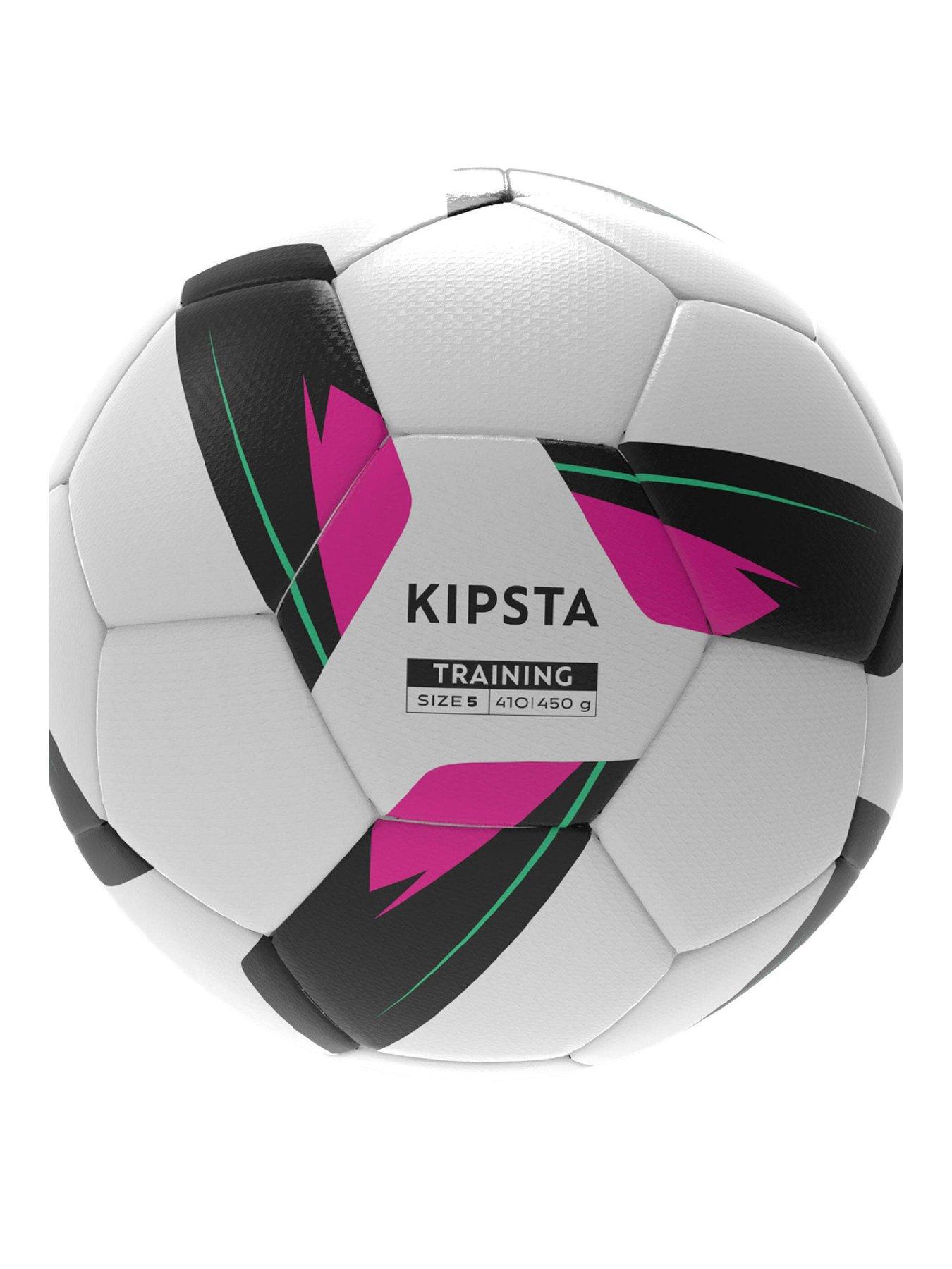Decathlon Size 5 Machine-Stitched Football Training Ball - White
