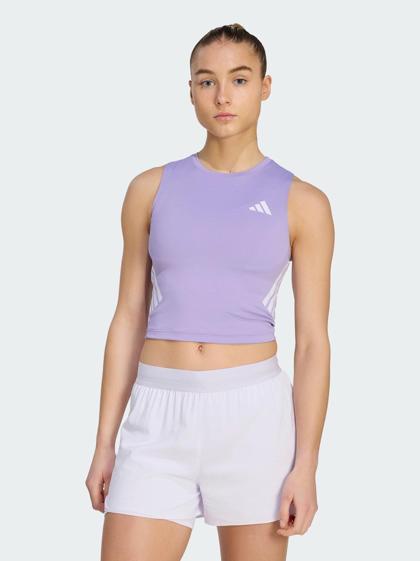 Image 1 of 5 of adidas adi365 Iconic Running Crop Tank