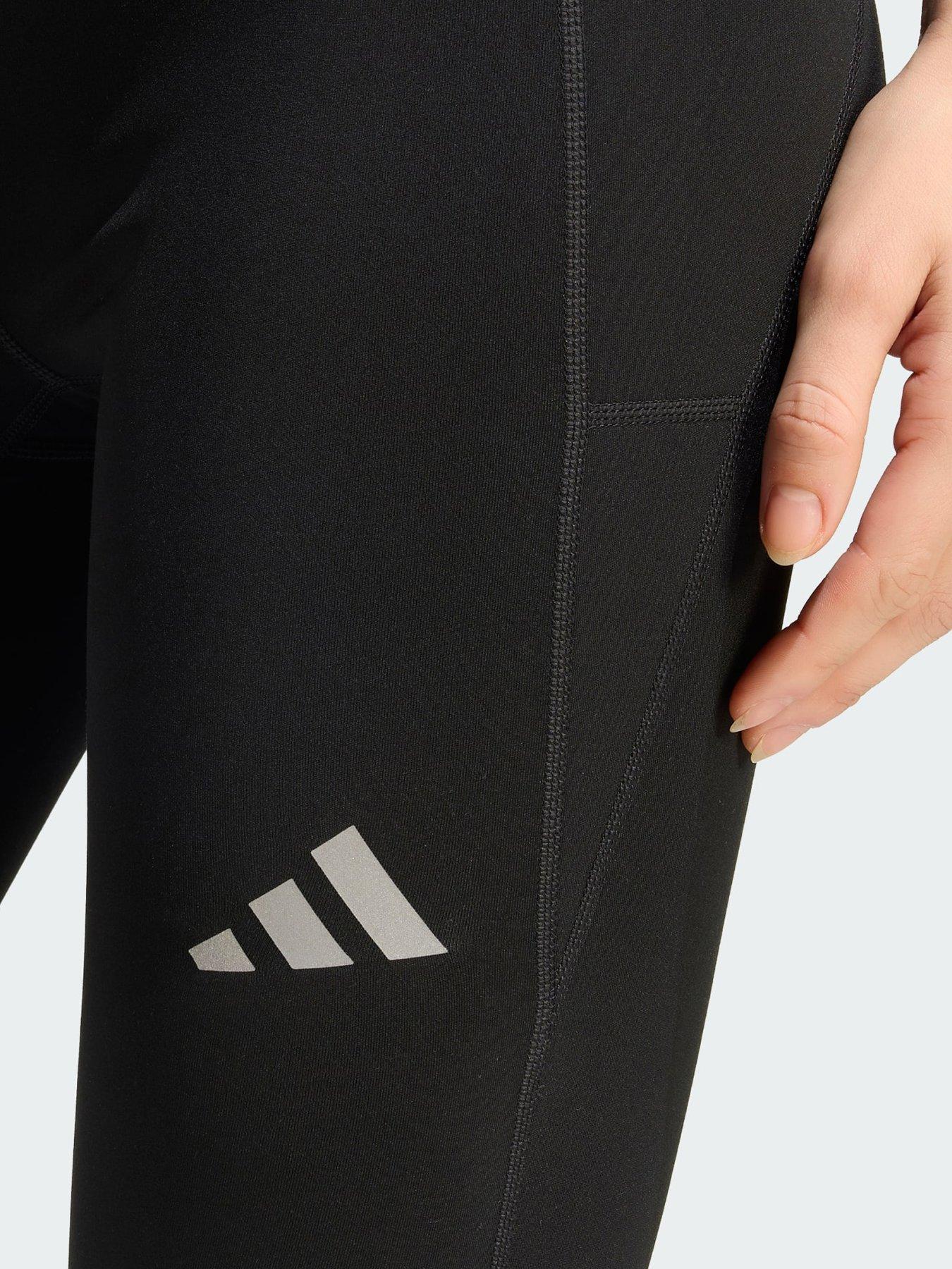 Image 3 of 5 of adidas Run Essentials Winterized Full Length Leggings