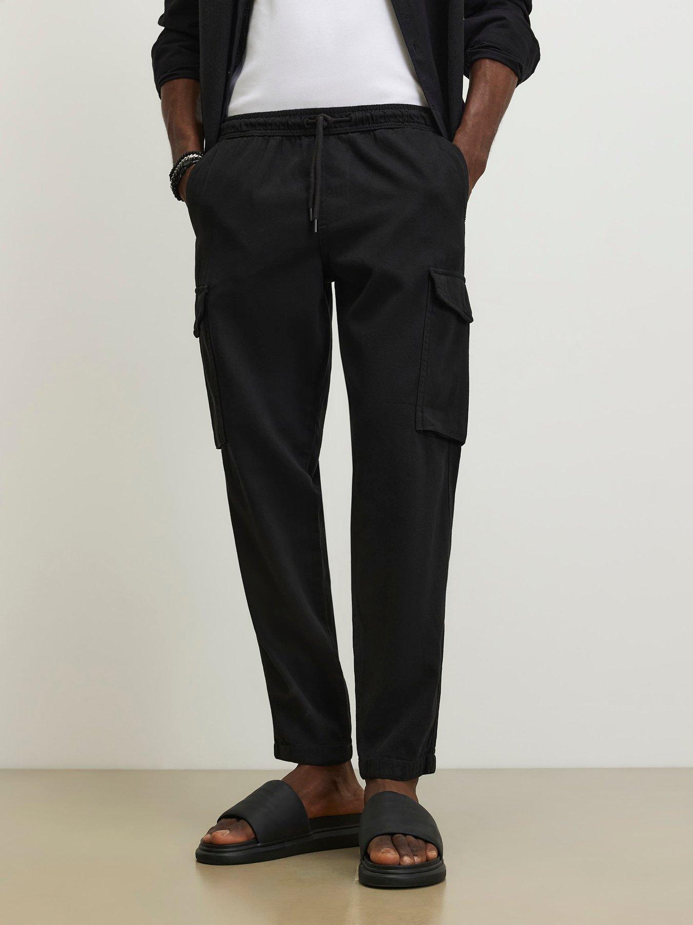 River Island Slim Fit Cargo Trousers