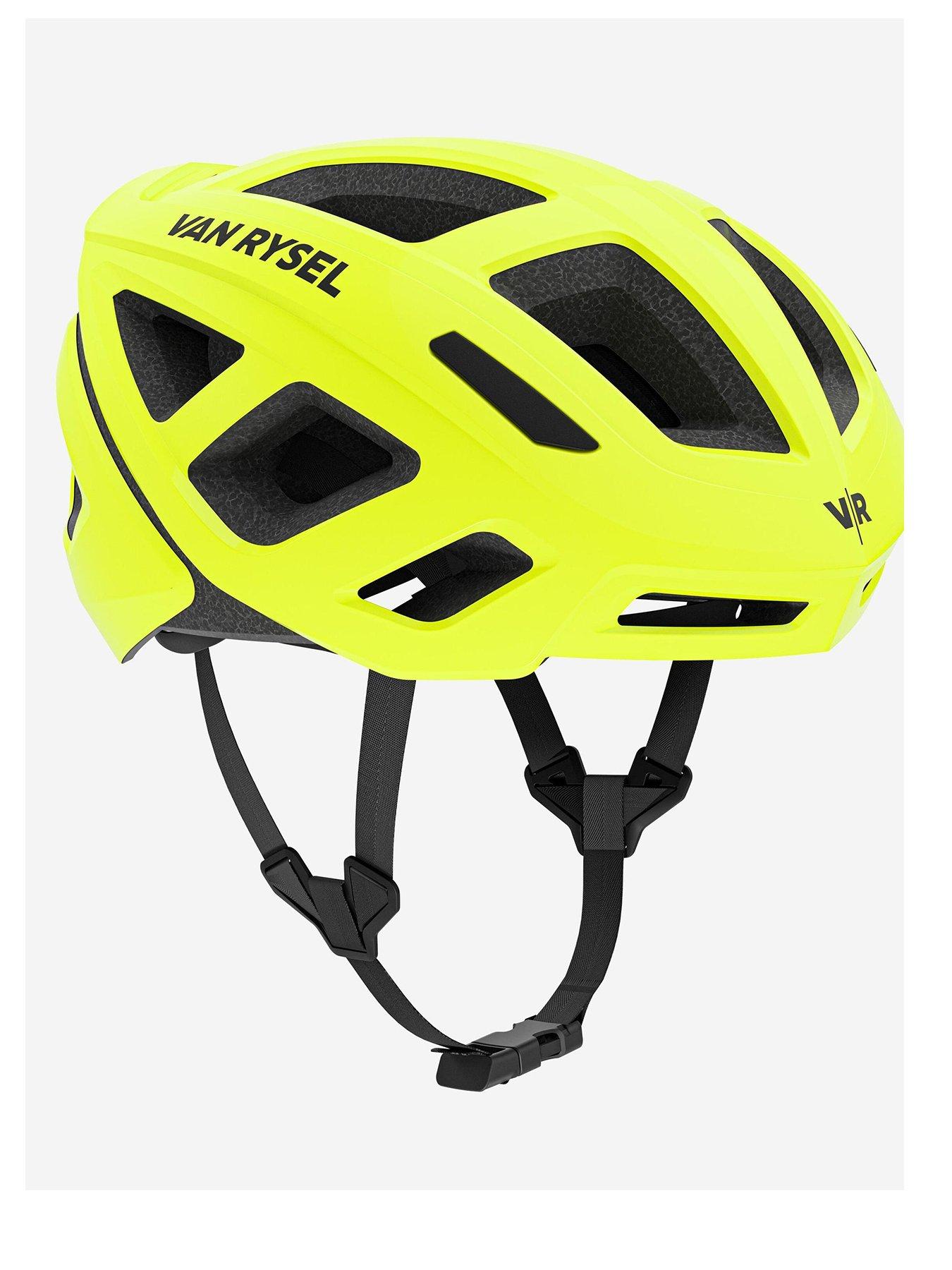 Decathlon RoadR 500 Road Cycling Helmet - Neon Yellow