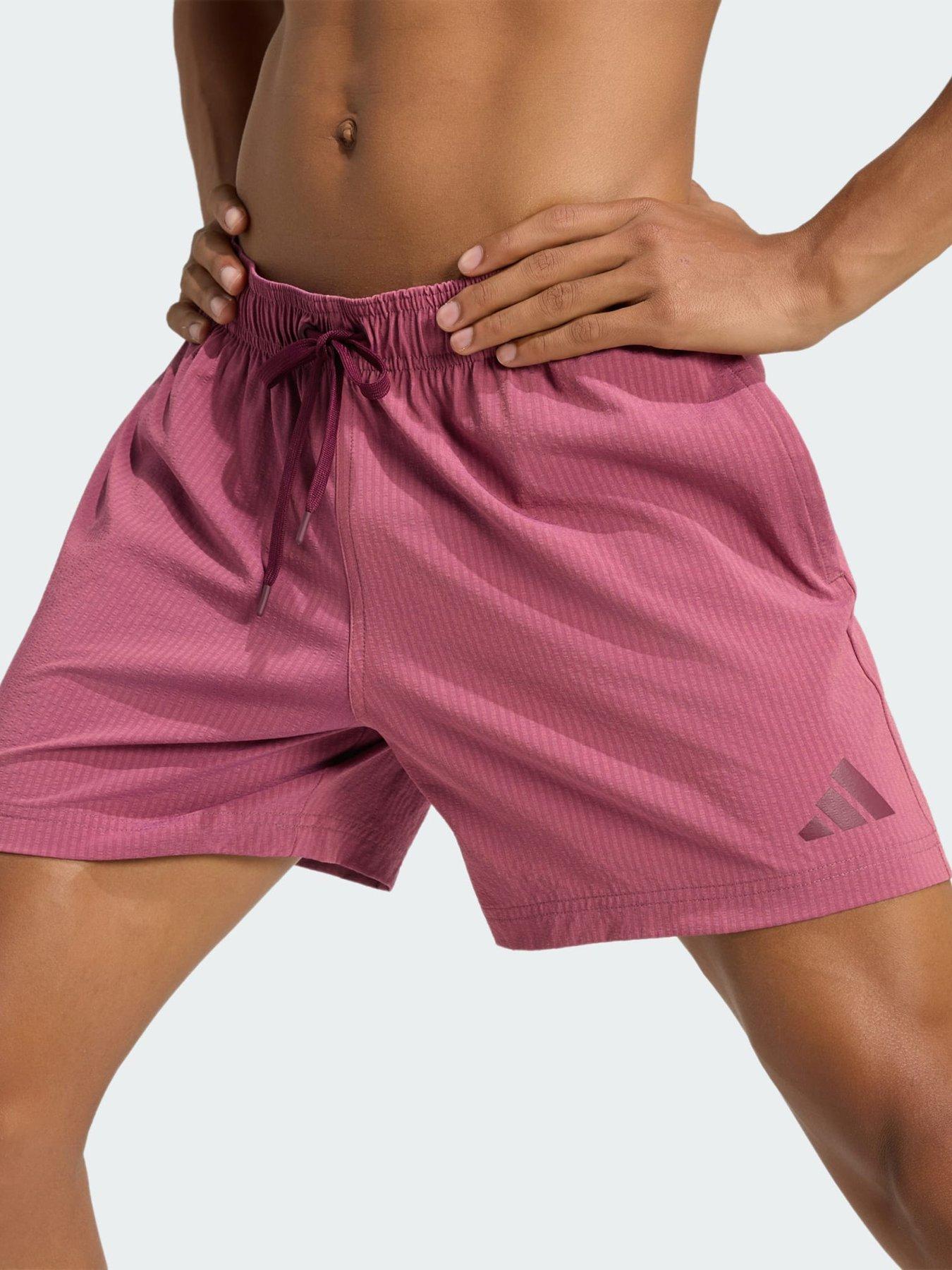 Image 3 of 5 of adidas Iridescent Seersucker Swim Shorts 5 Inch