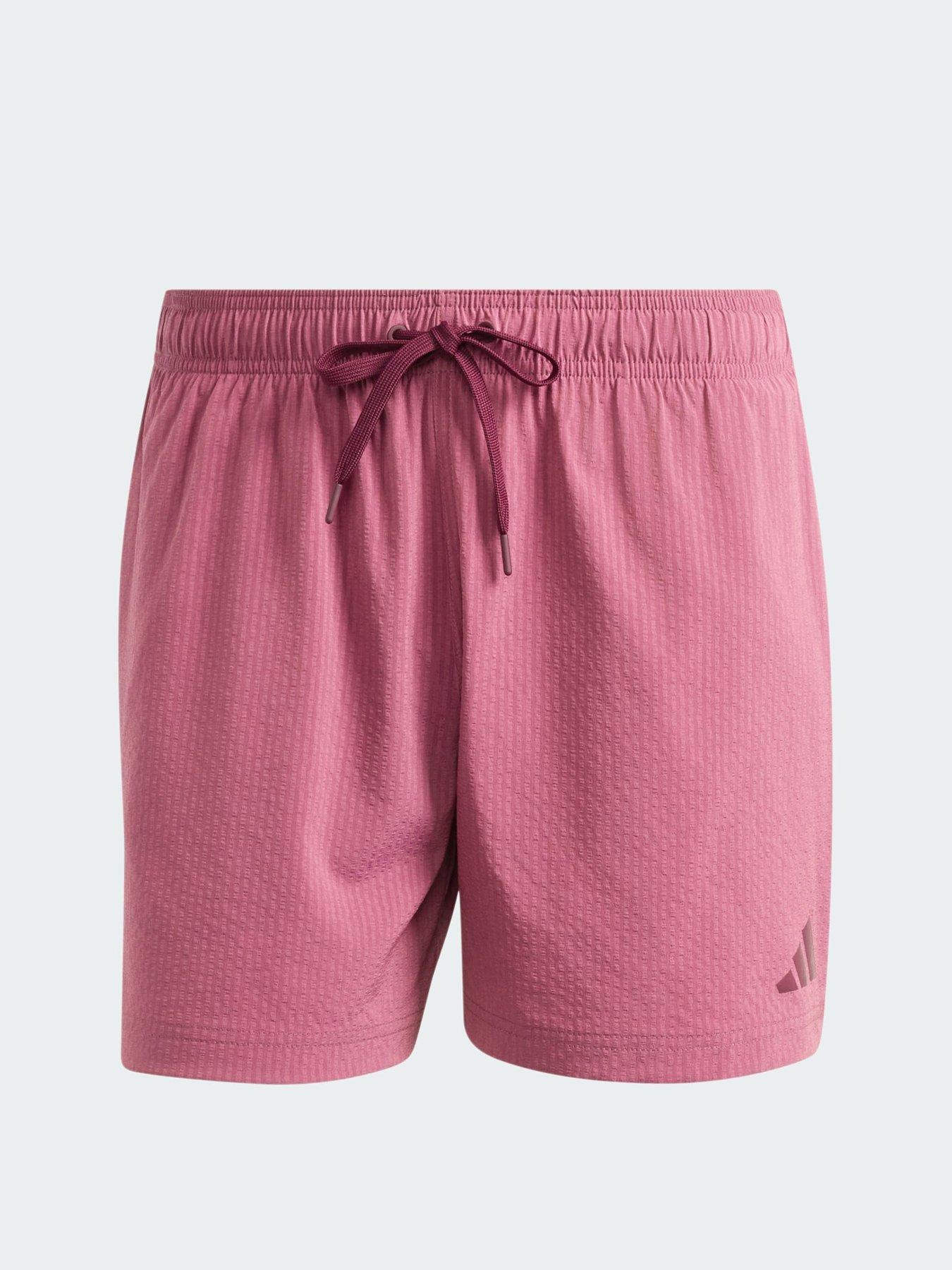Image 5 of 5 of adidas Iridescent Seersucker Swim Shorts 5 Inch