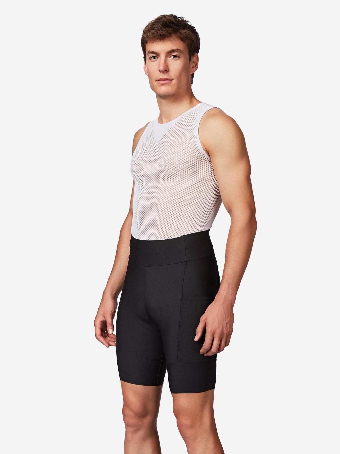 Image 3 of 5 of Decathlon Men's Bibless Road Cycling Shorts, Endurance, EDR-Black