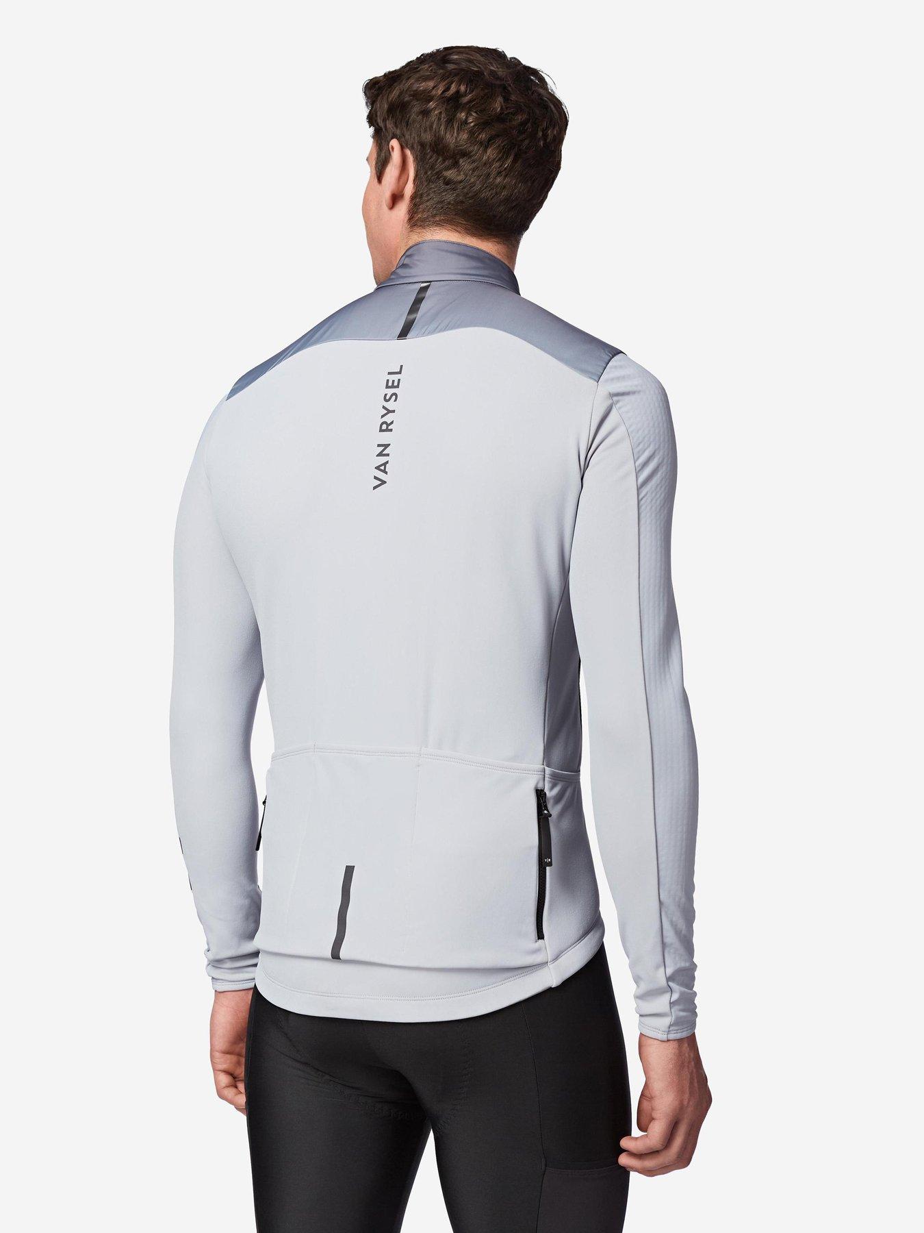 Image 2 of 6 of Decathlon Men's Mid-SeasoLong-Sleeved Road Cycling Jersey EDR