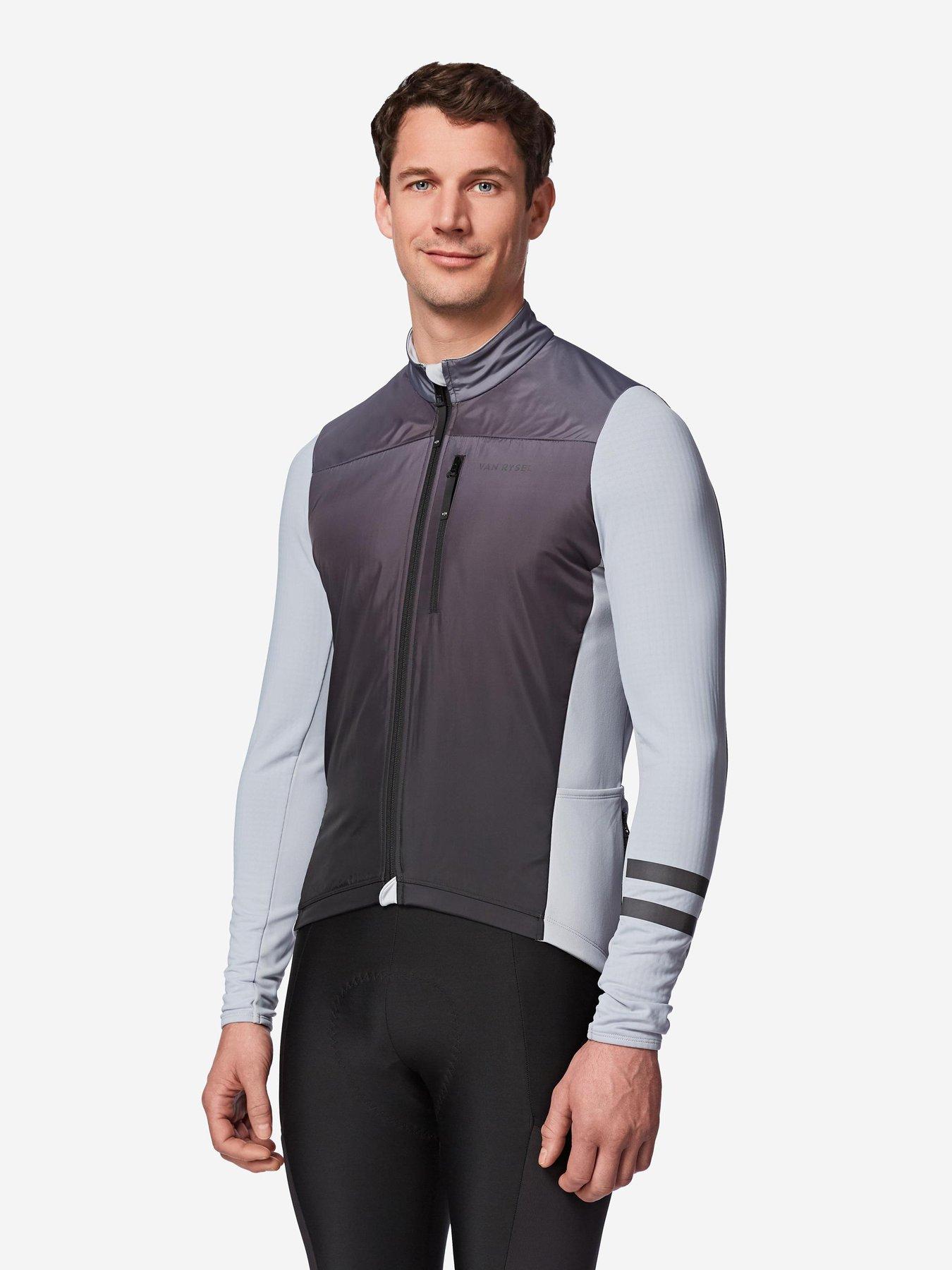 Image 3 of 6 of Decathlon Men's Mid-SeasoLong-Sleeved Road Cycling Jersey EDR