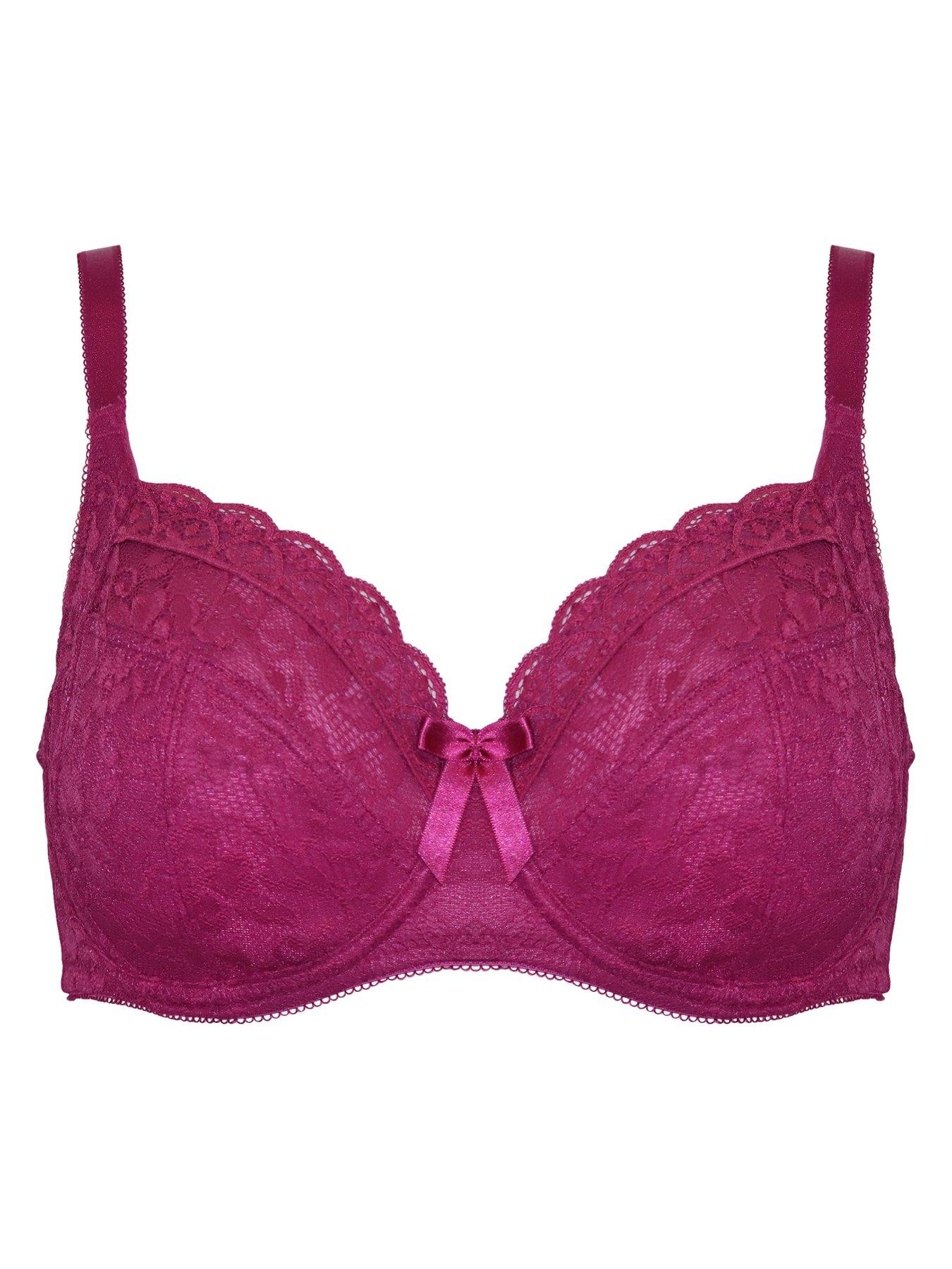 Image 3 of 4 of Pour Moi Rebel Underwired Side Support Bra D-J