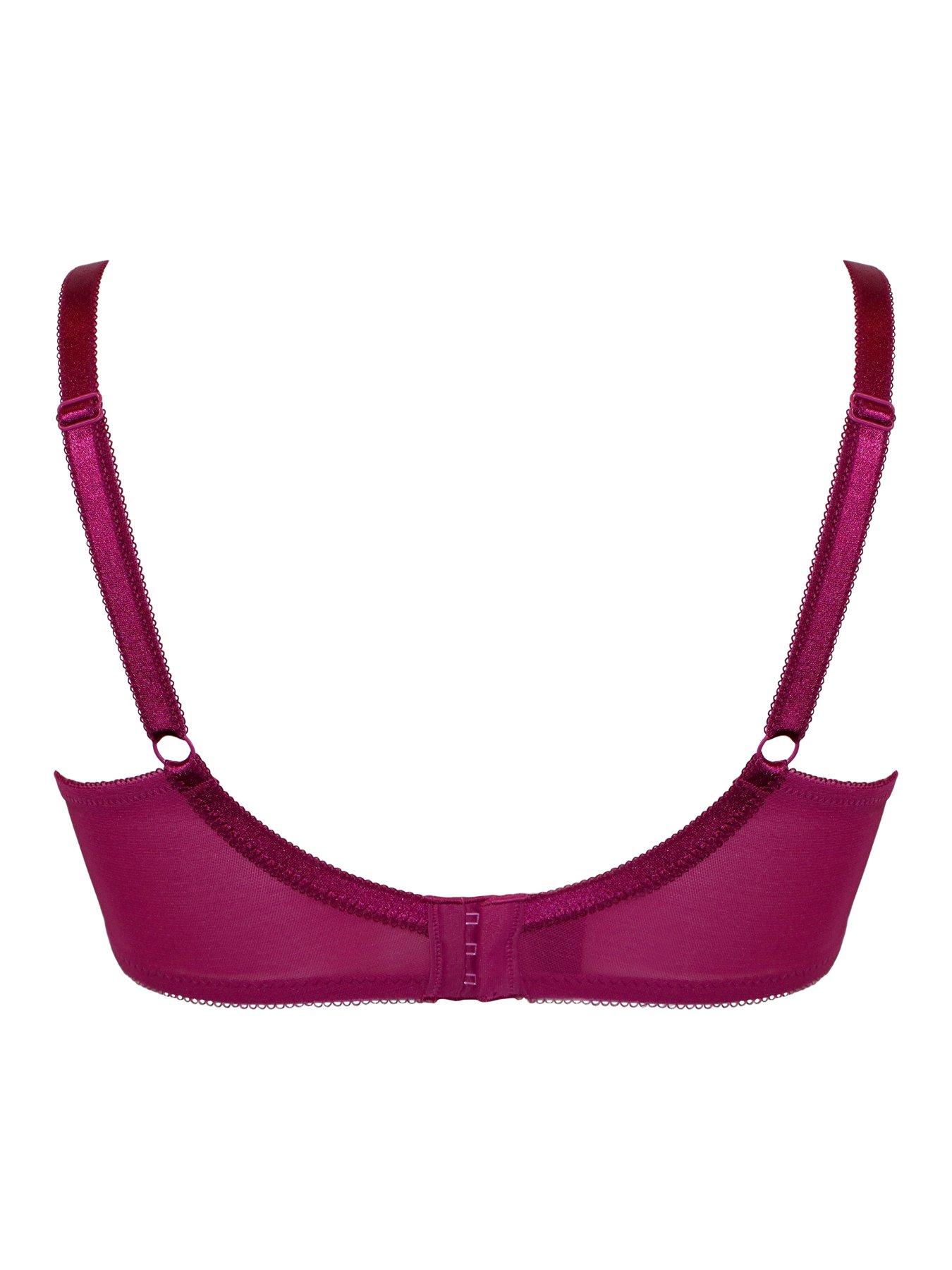 Image 4 of 4 of Pour Moi Rebel Underwired Side Support Bra D-J