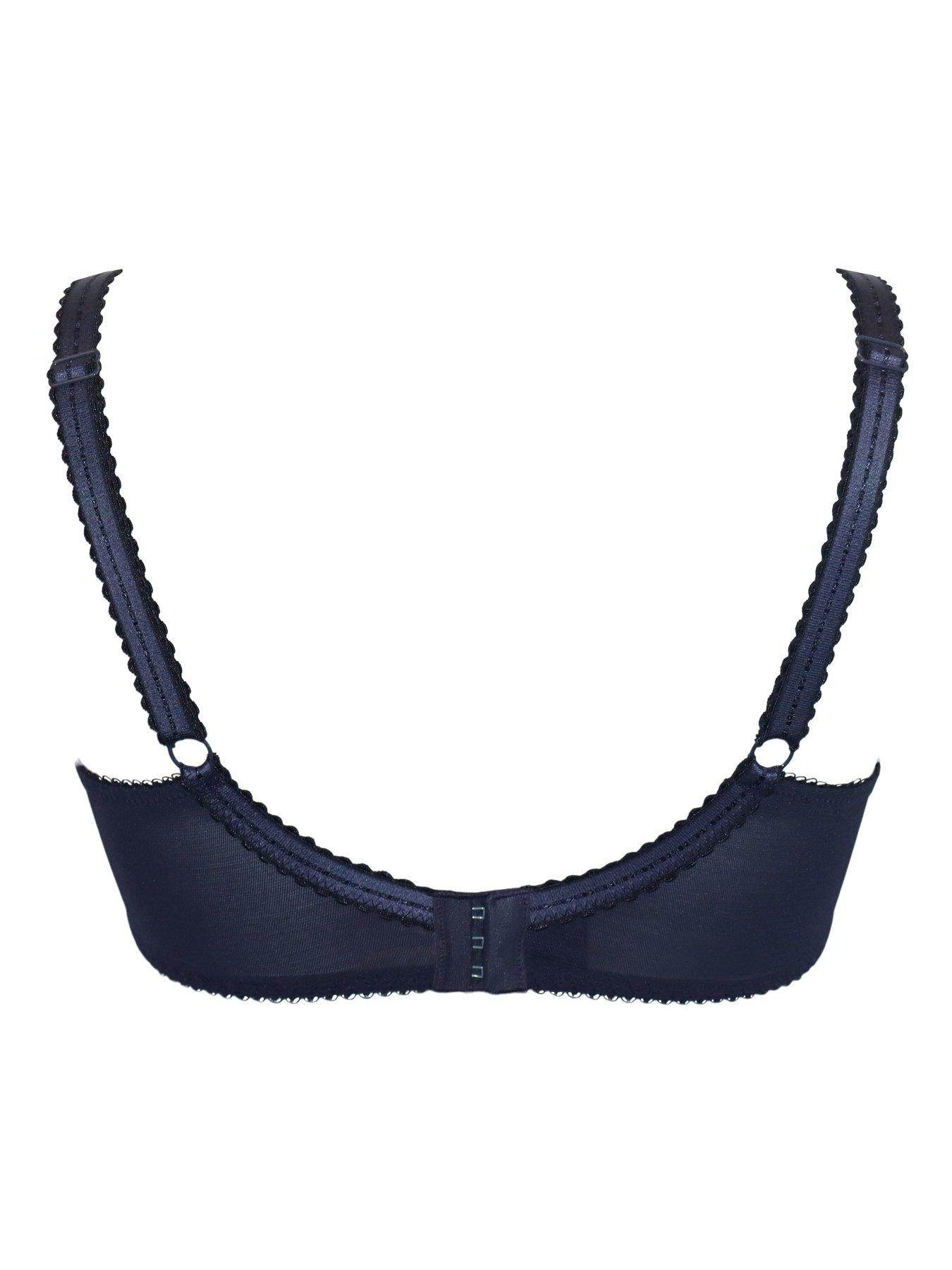 Image 4 of 4 of Pour Moi Amour Underwired Non-Padded Side Support Bra