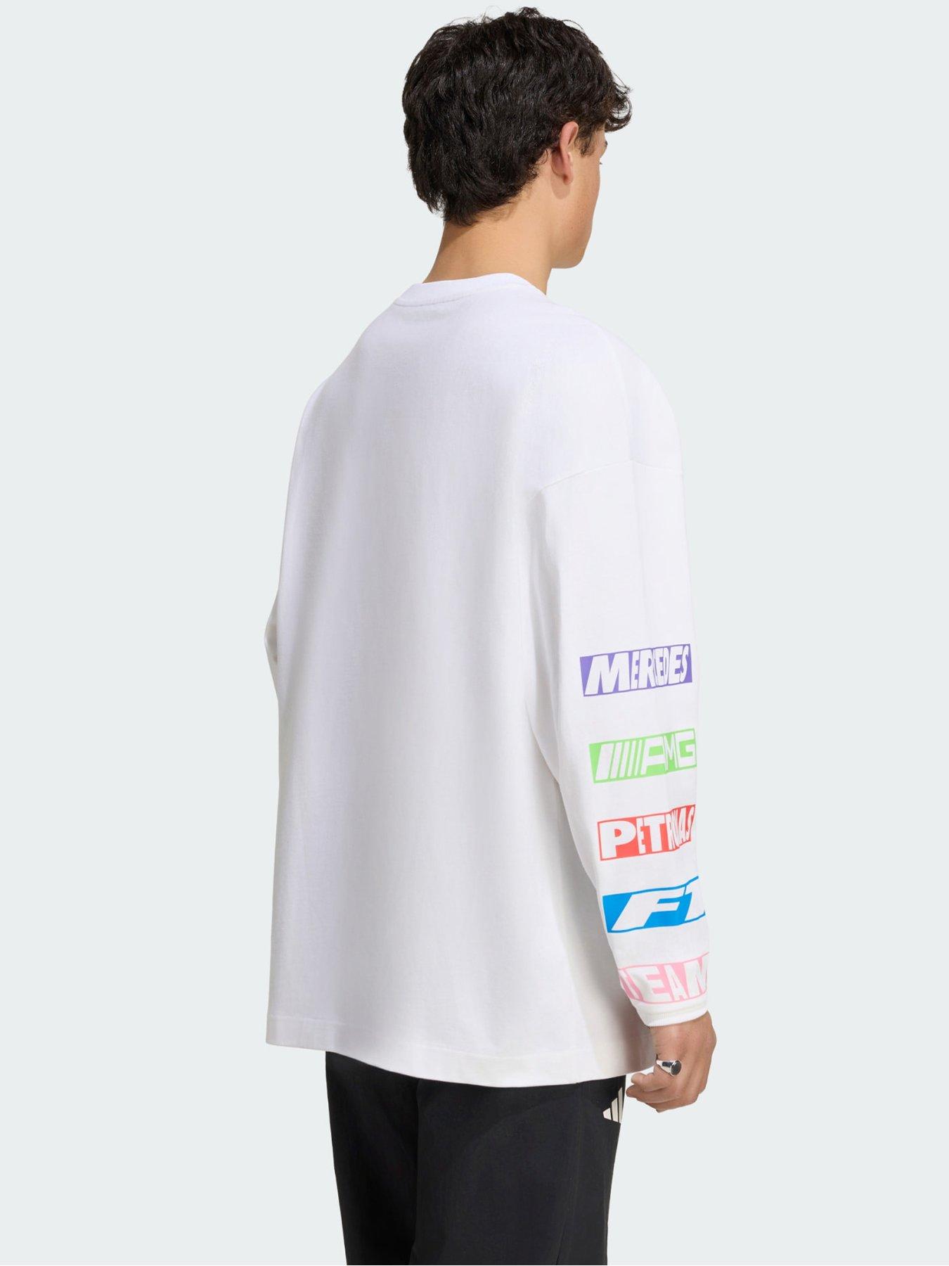 Image 2 of 5 of adidas Mercedes - Amg Petronas Formula 1 Team Lights On Longsleeve Tee