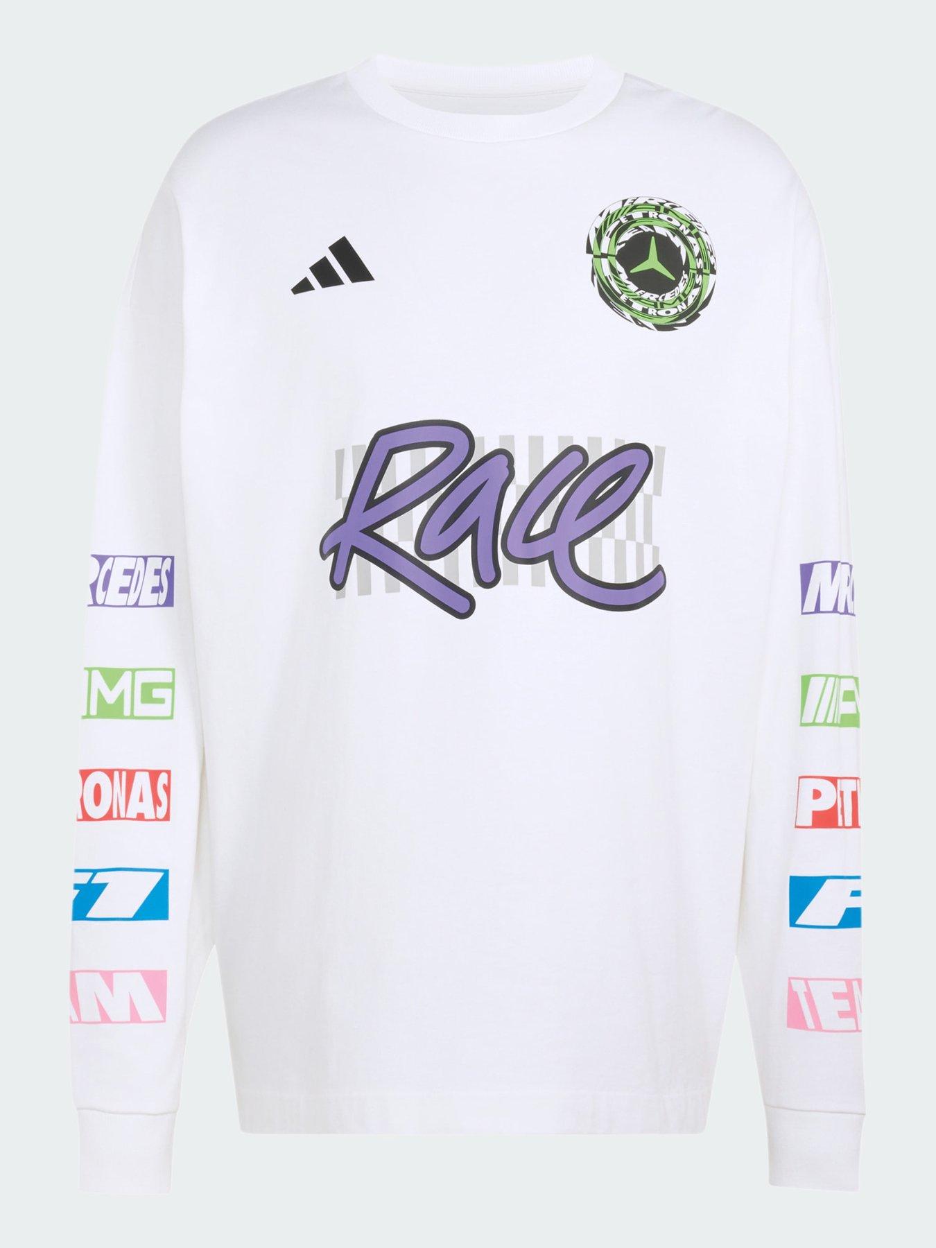 Image 5 of 5 of adidas Mercedes - Amg Petronas Formula 1 Team Lights On Longsleeve Tee