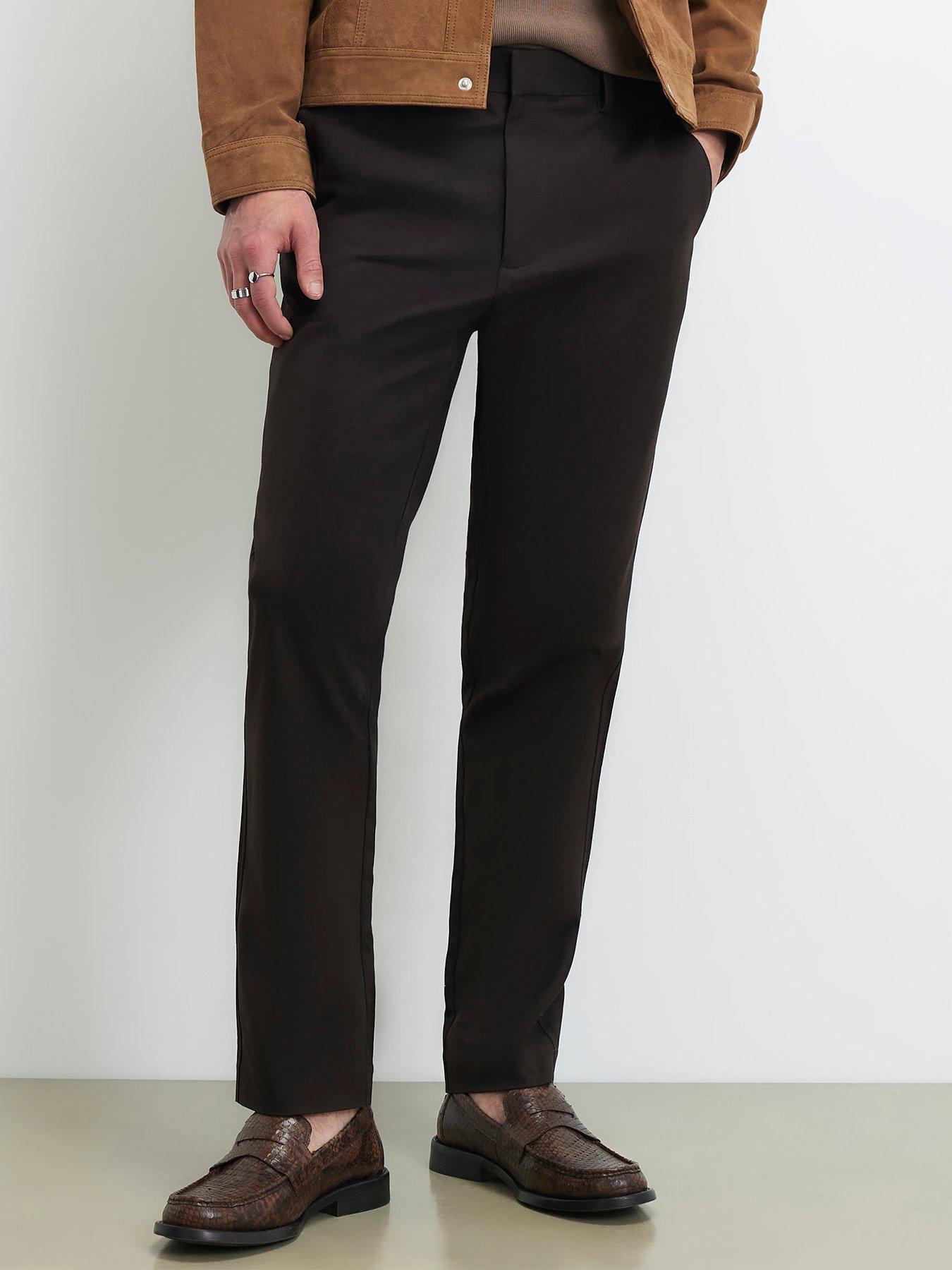 Image 1 of 4 of River Island Slim Fit Chino Trousers