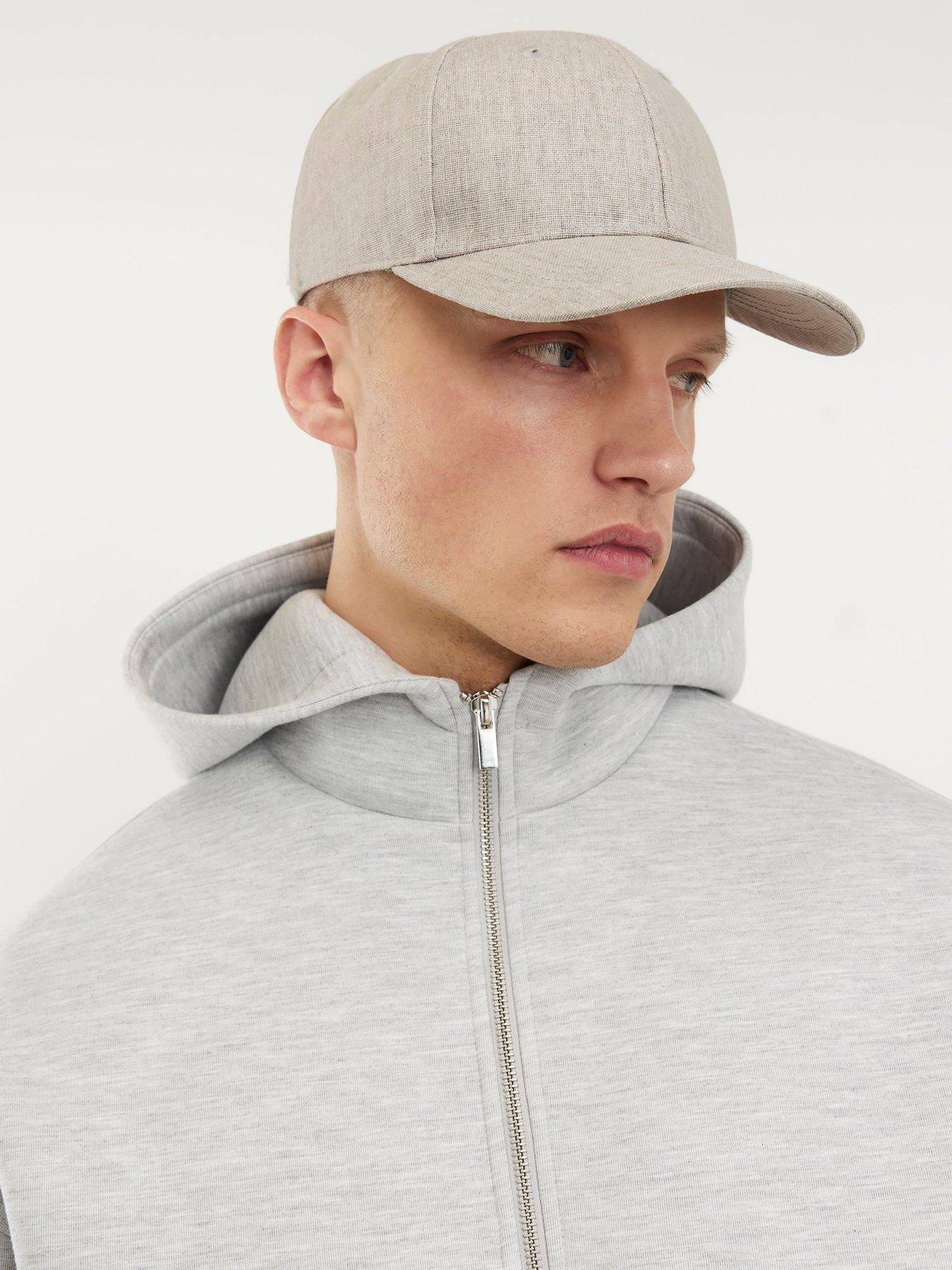 Image 4 of 4 of River Island Premium Oversized Zip Through Hoodie