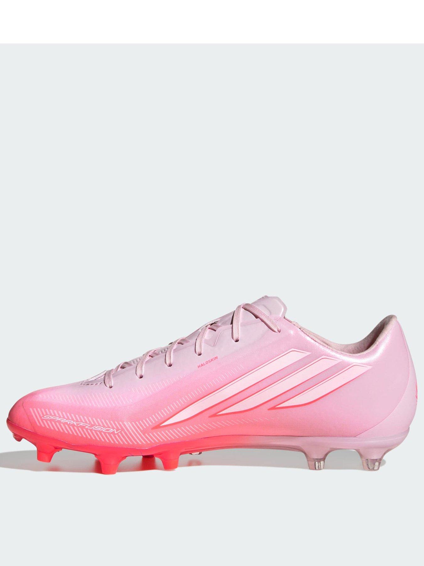 adidas F50 Sparkfusion League Firm Ground / Artificial Ground Football Boots Womens, Pink/Red, Size 8.5, Women - Image 3
