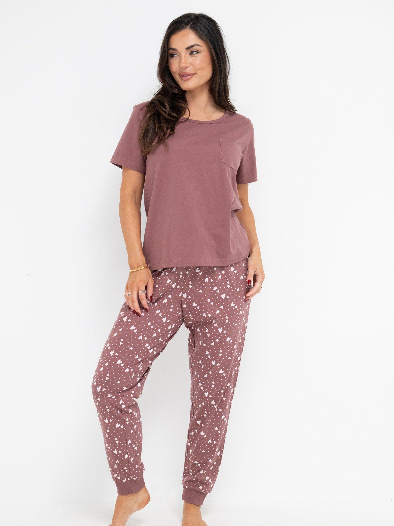 Image 1 of 4 of Pour Moi Jersey Cotton Short Sleeve Pyjama Set