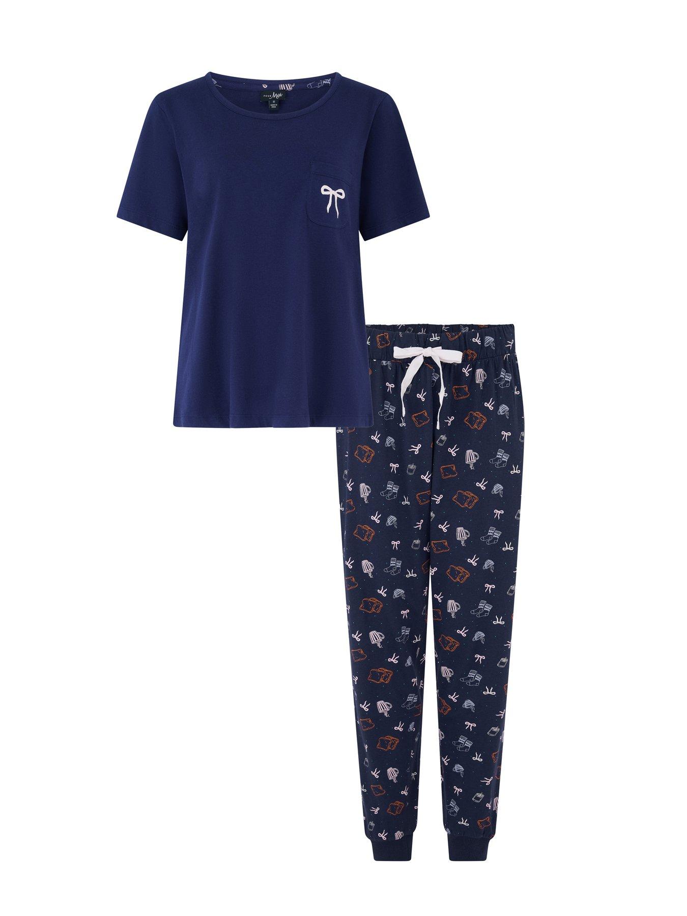 Image 4 of 4 of Pour Moi Jersey Cotton Short Sleeve Pyjama Set
