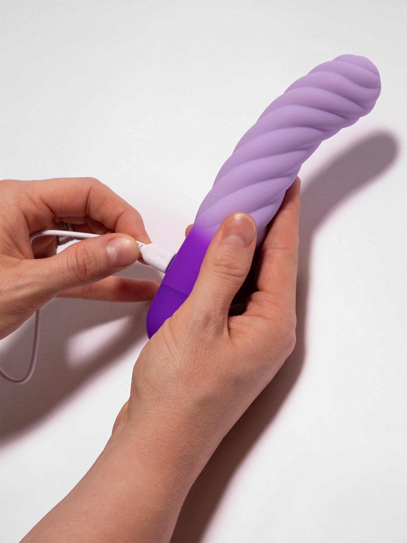 Image 3 of 5 of Ann Summers Twisted Ripple Waterproof Silicone G-Spot Vibrator