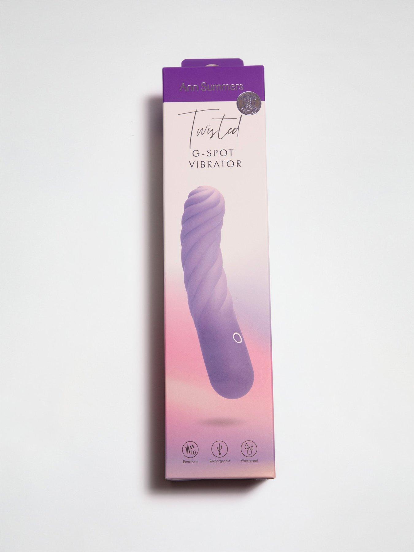 Image 5 of 5 of Ann Summers Twisted Ripple Waterproof Silicone G-Spot Vibrator
