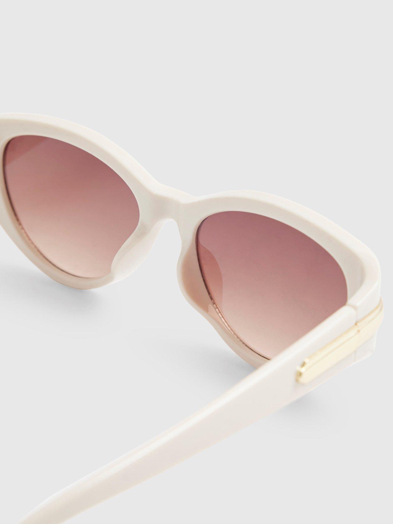 Image 3 of 5 of River Island Cat Eye Slim Sunglasses