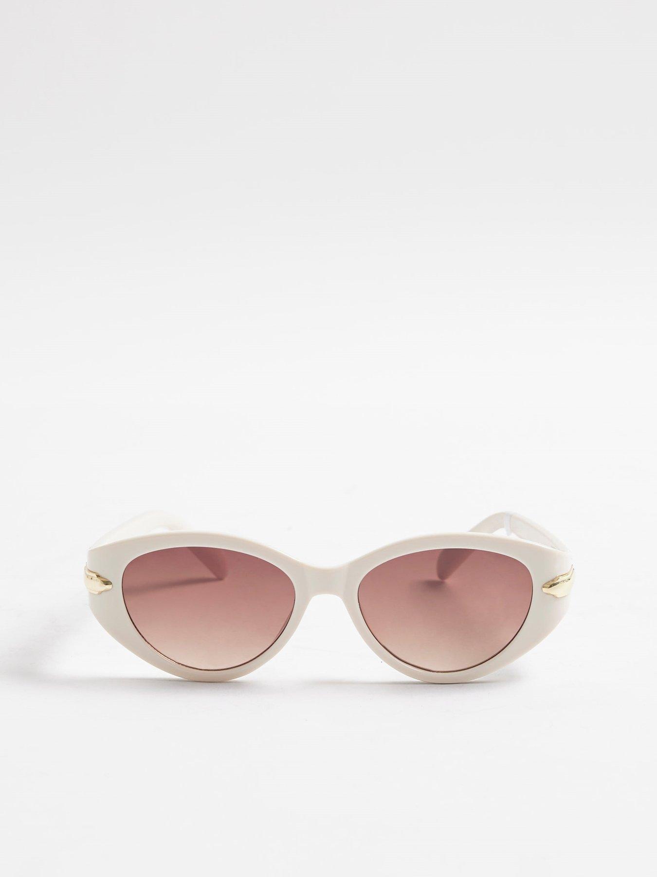 Image 4 of 5 of River Island Cat Eye Slim Sunglasses