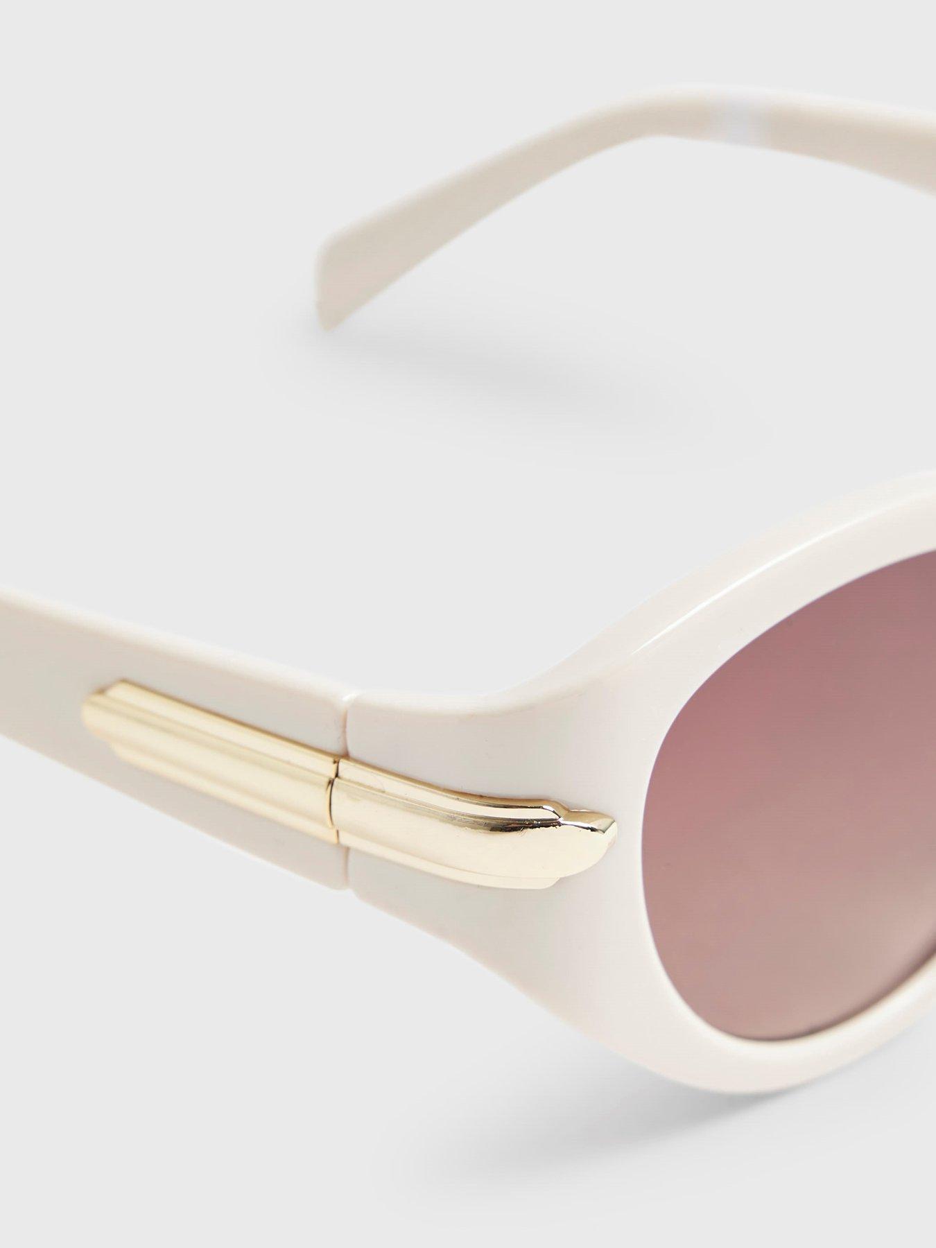 Image 5 of 5 of River Island Cat Eye Slim Sunglasses