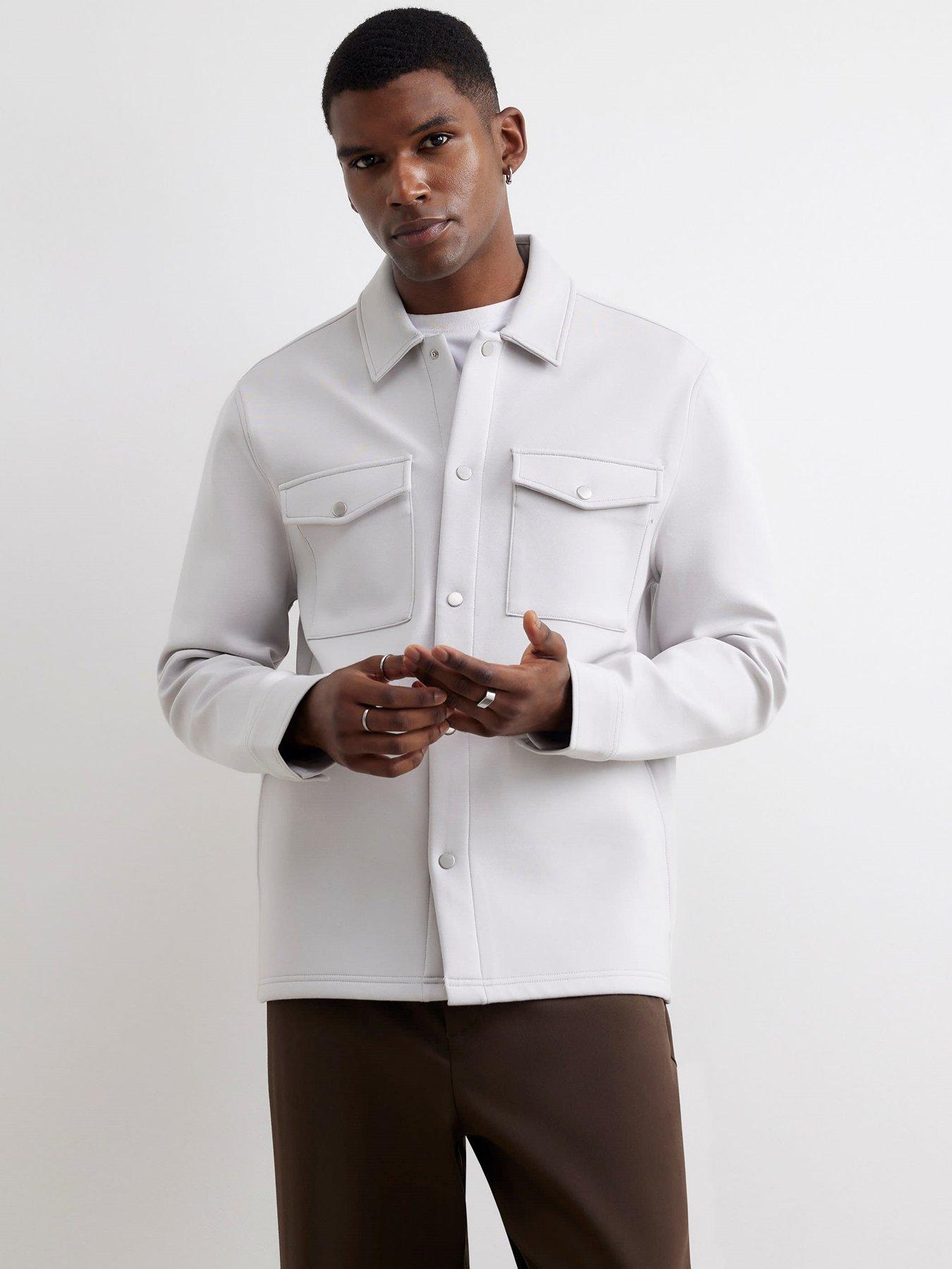 Image 1 of 4 of River Island Slim Fit Overshirt