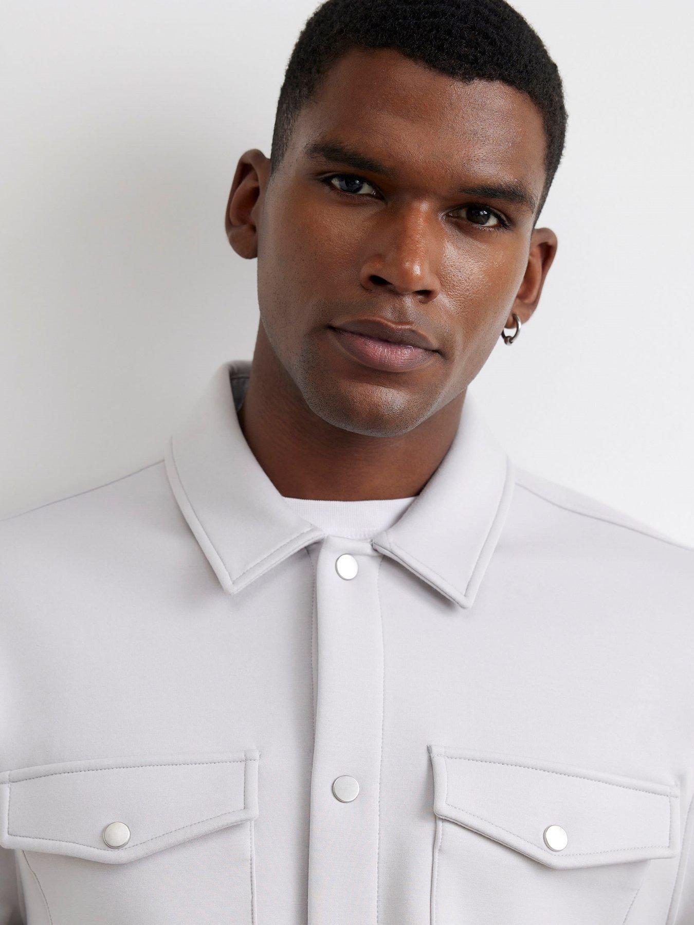 Image 4 of 4 of River Island Slim Fit Overshirt