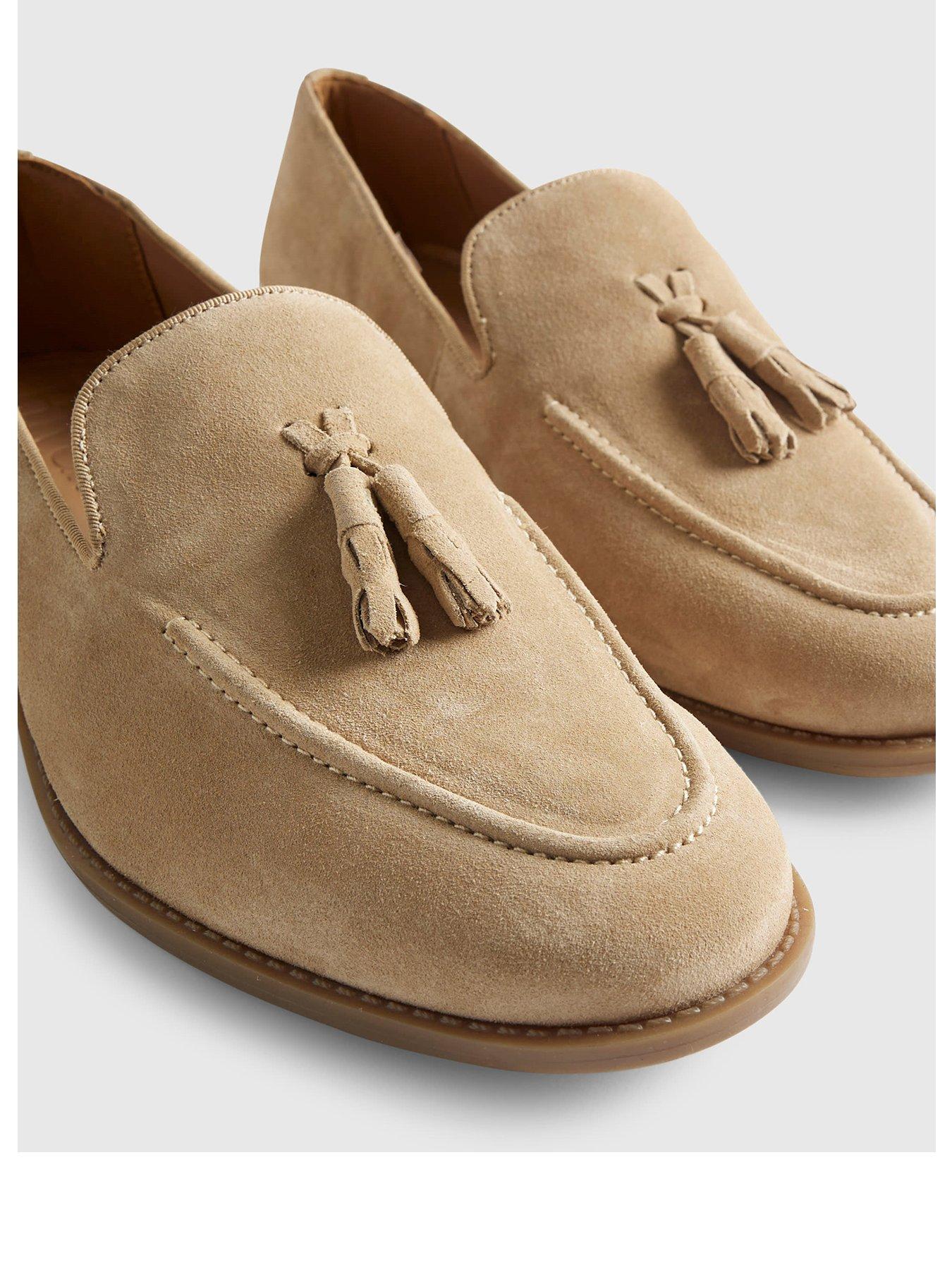 Image 3 of 4 of River Island Beige Suede Loafers