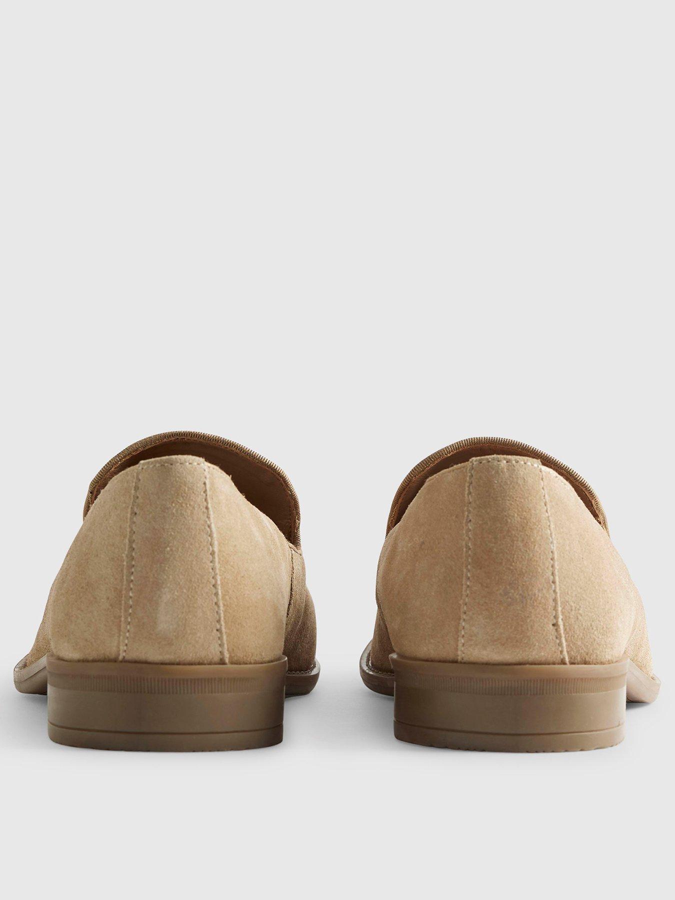 Image 4 of 4 of River Island Beige Suede Loafers
