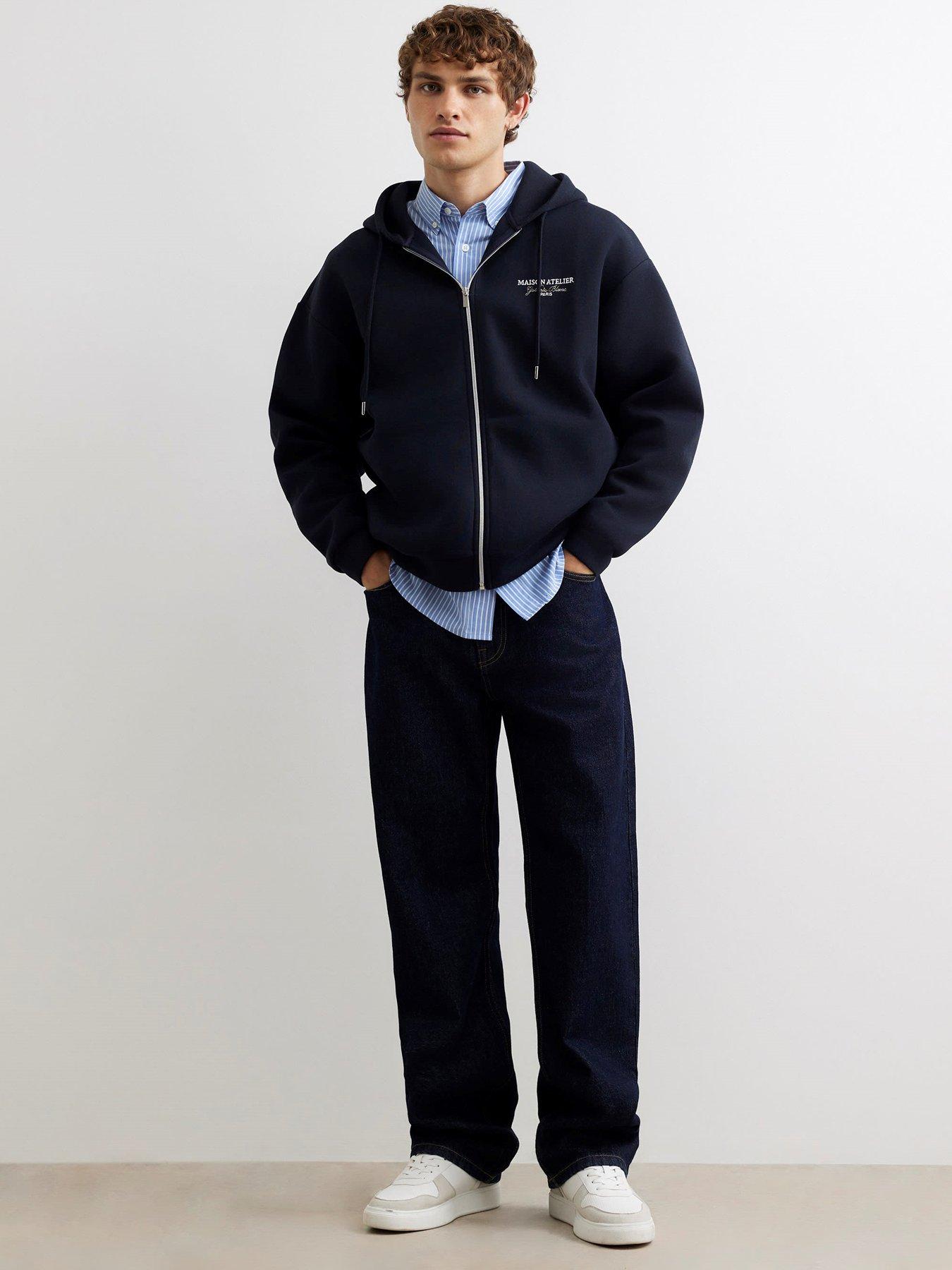 Image 3 of 4 of River Island Premium Cotton Maison Hoodie