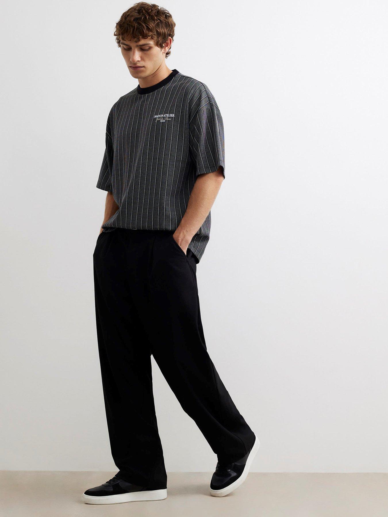 Image 3 of 4 of River Island Cotton Stripe Maison T-shirt