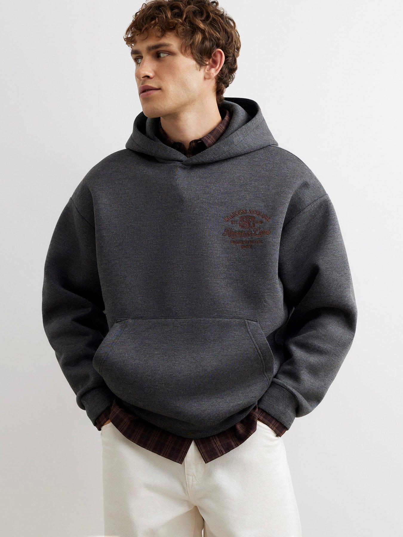 Image 1 of 4 of River Island Premium Cotton Maison Hoodie