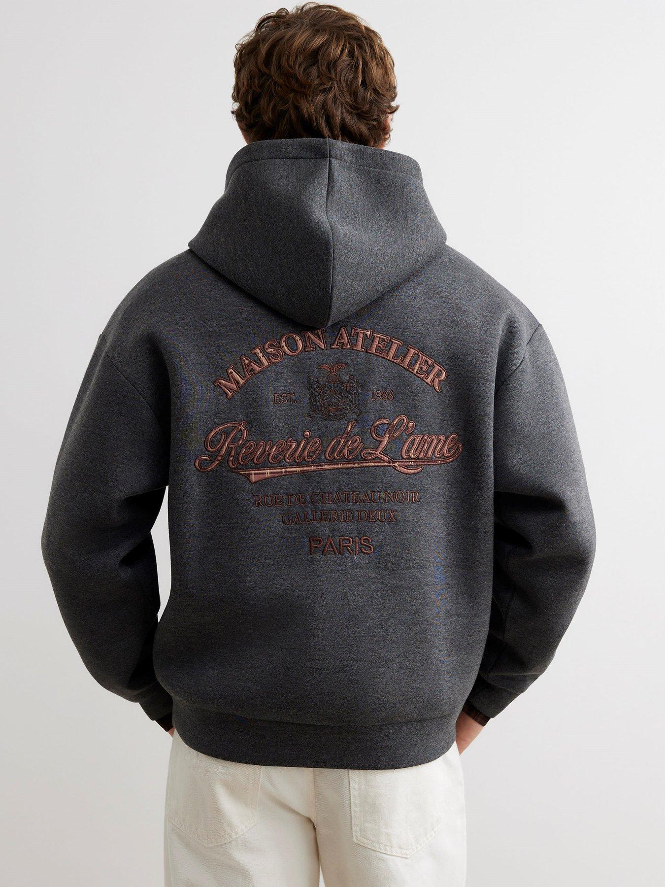 Image 2 of 4 of River Island Premium Cotton Maison Hoodie