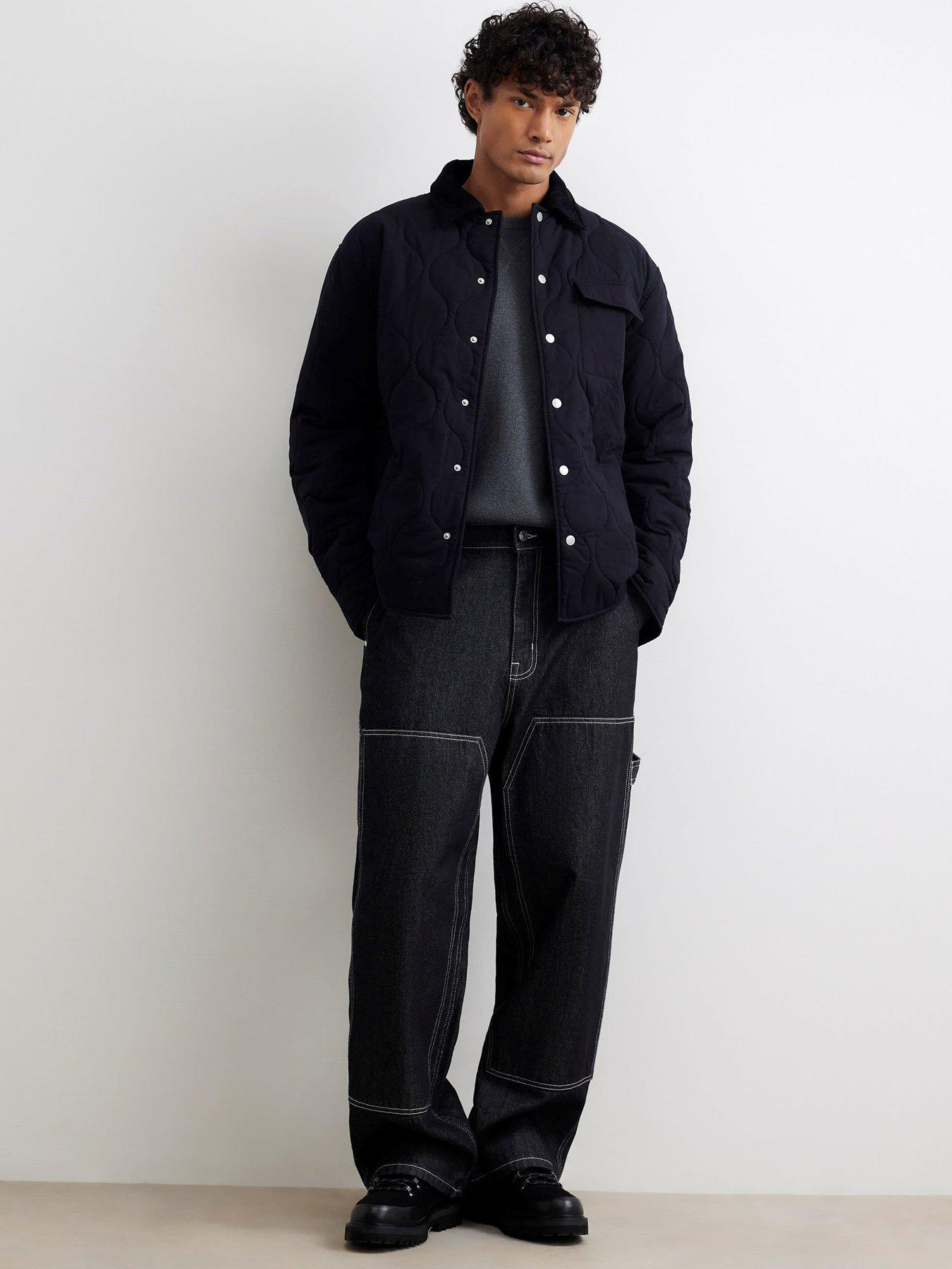 Image 3 of 4 of River Island Cotton Quilted Overshirt