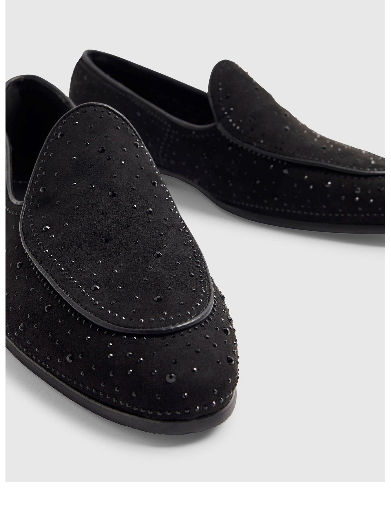 Image 1 of 4 of River Island Embellished Loafers