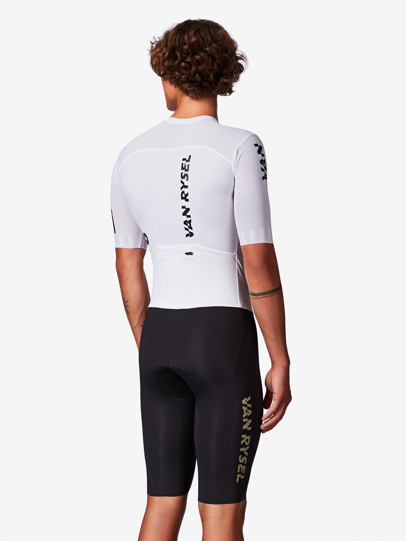 Image 2 of 6 of Decathlon Van Rysel Men's RCR R-2 Team Road Cycling Aerosuit - White