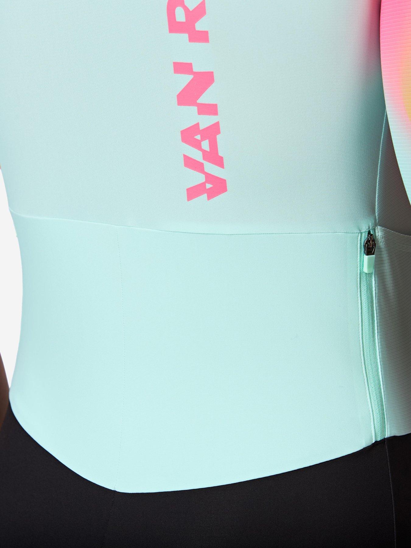 Image 3 of 6 of Decathlon Van Rysel Women's RCR R-2 Road Biking Aerosuit - Green