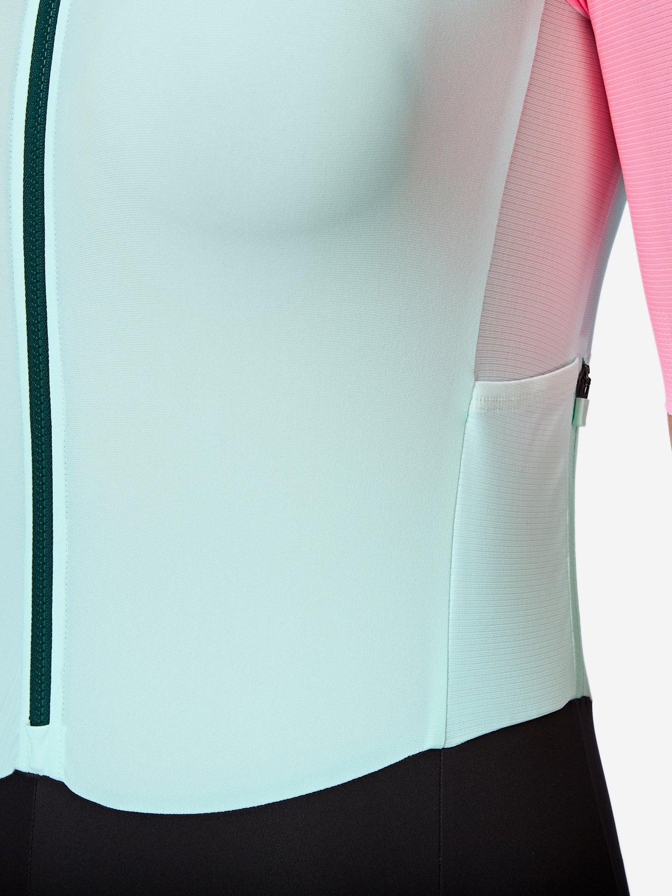 Image 4 of 6 of Decathlon Van Rysel Women's RCR R-2 Road Biking Aerosuit - Green