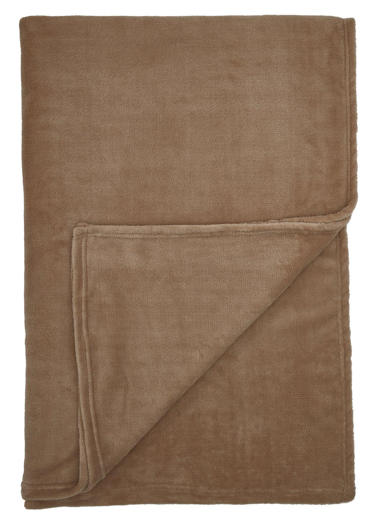 Very Home Micro Fleece Throw