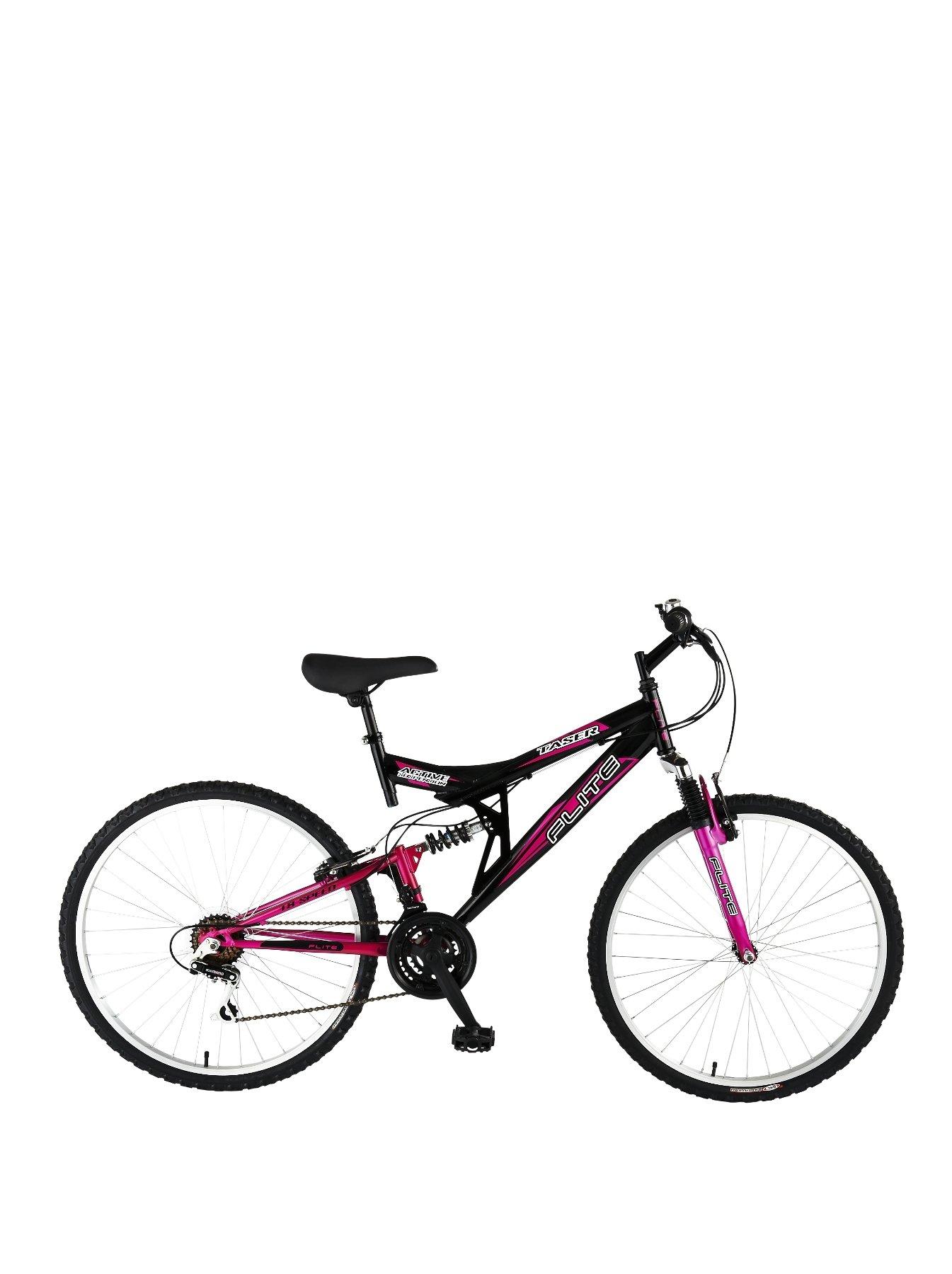 ladies mountain bike with suspension