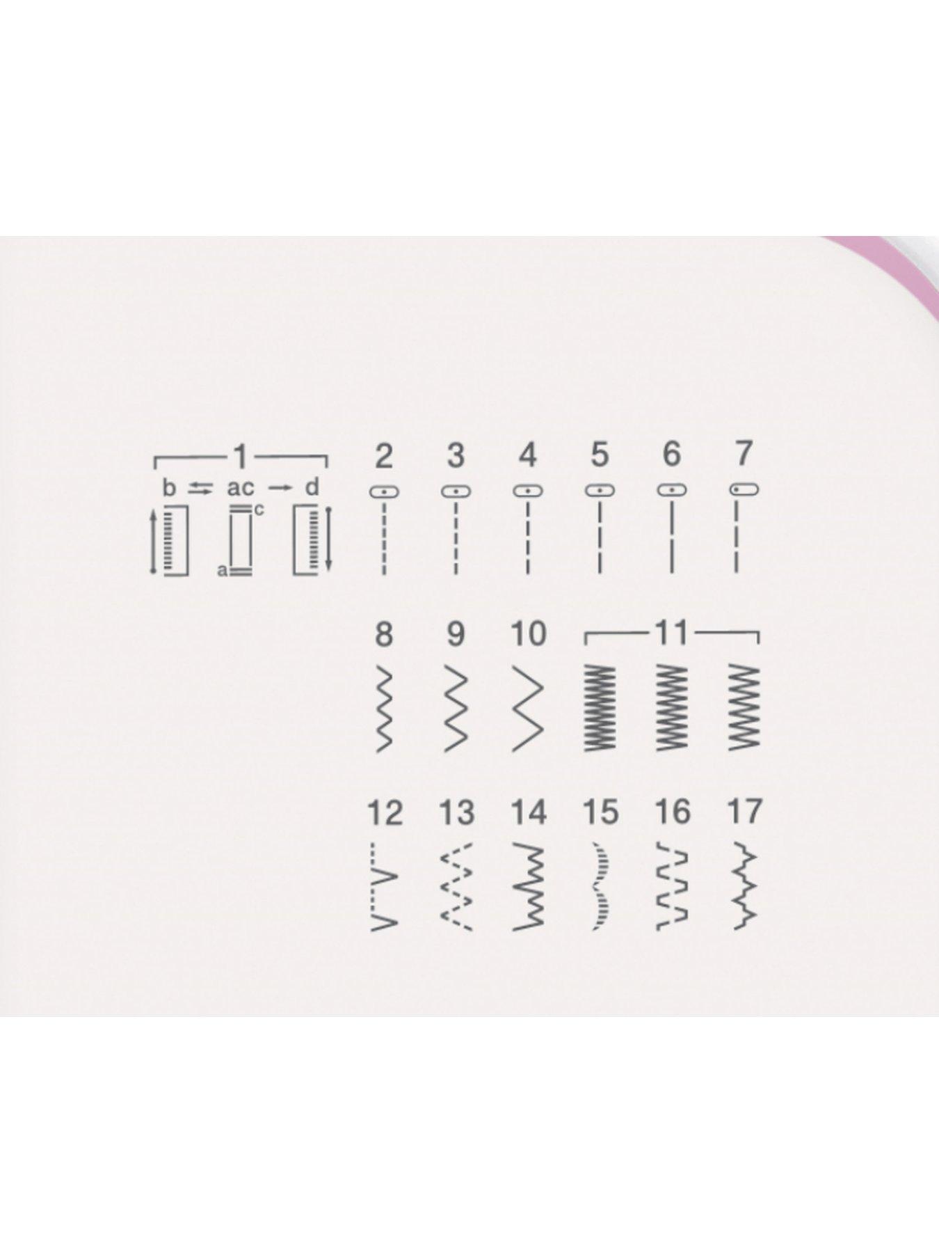 Brother RL417 Sewing Machine very.co.uk