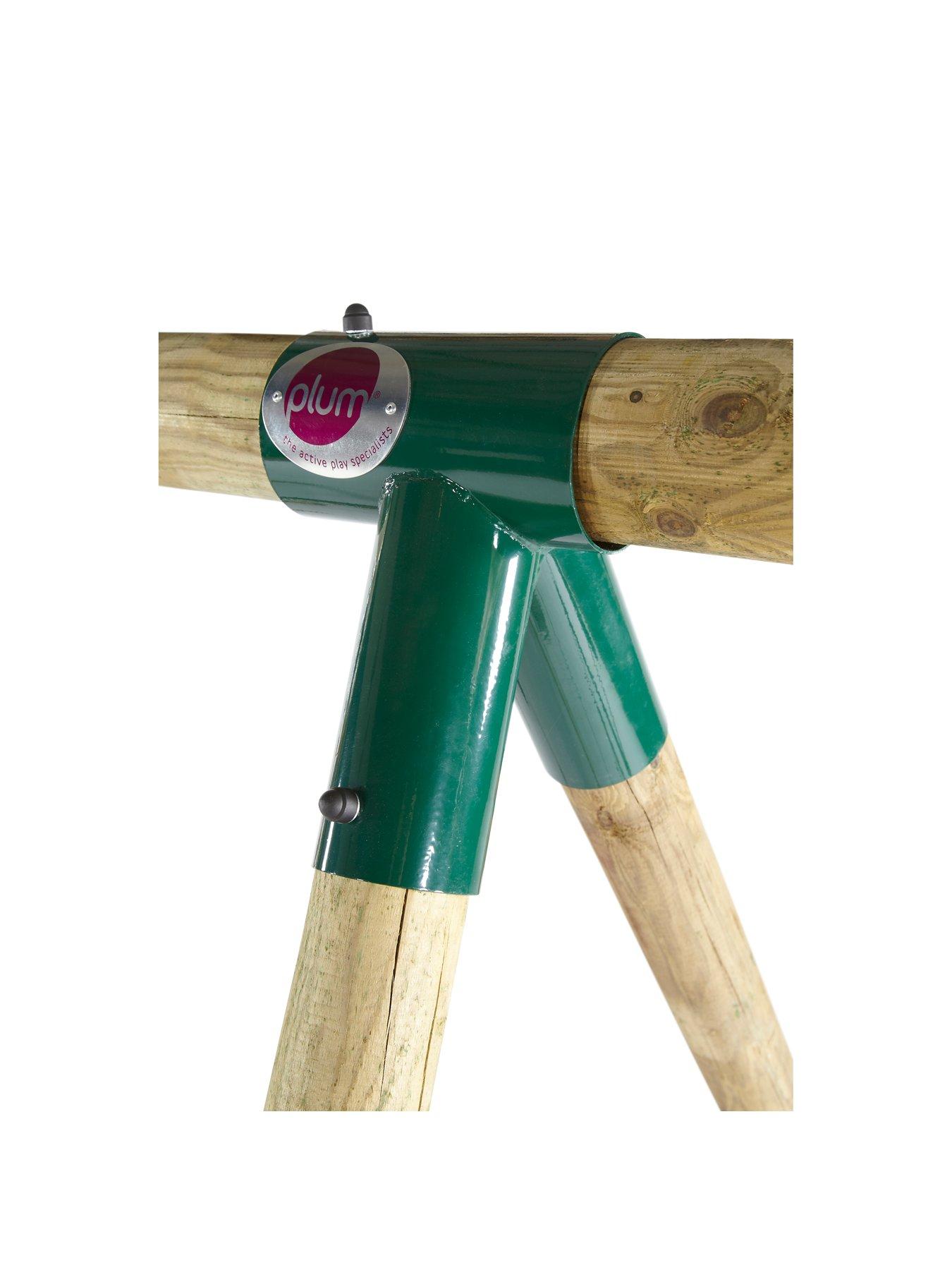 Image 5 of 6 of Plum Gibbon Wooden Garden Swing Set