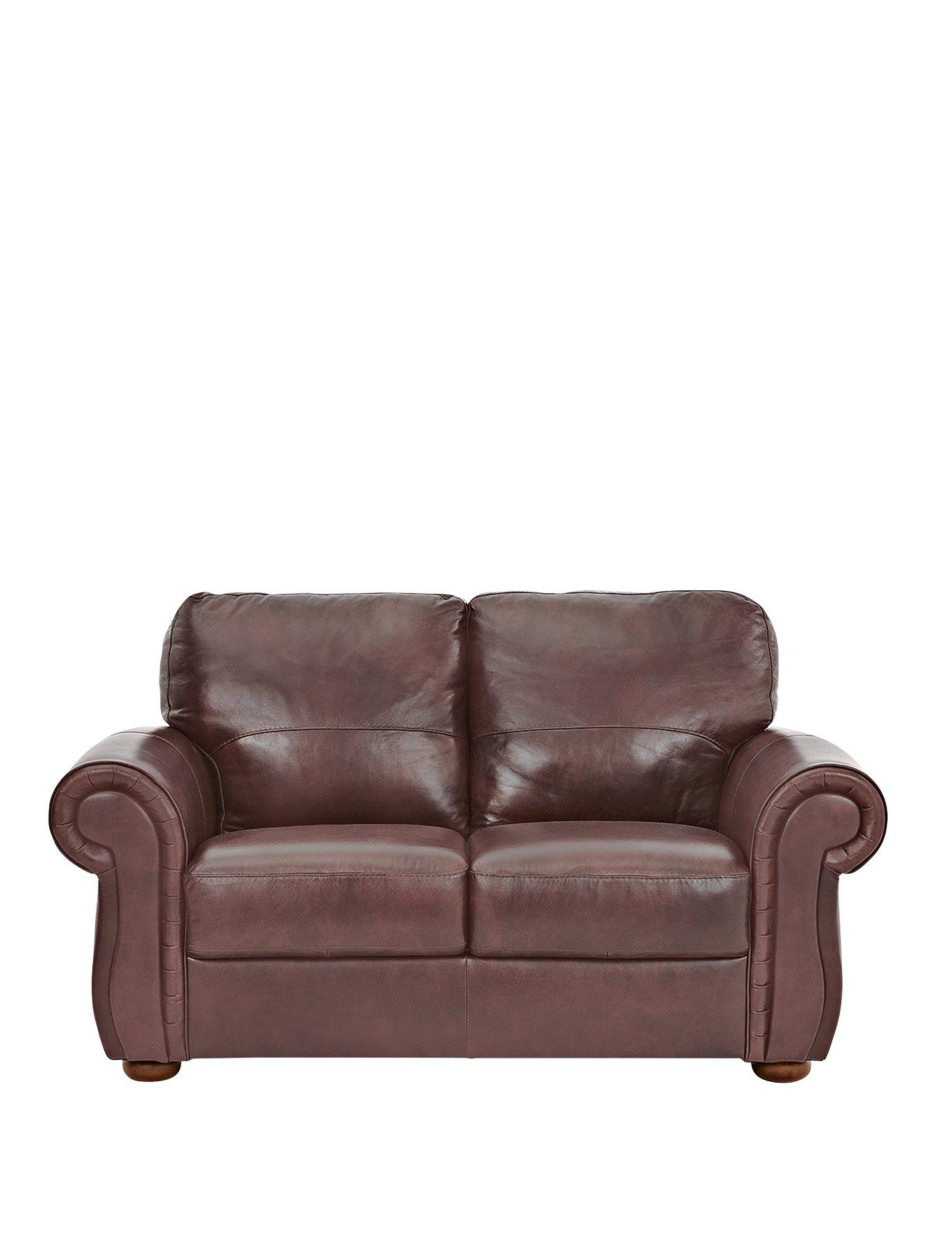 Product photograph of Very Home Cassina Italian Leather 2 Seater Sofa from very.co.uk