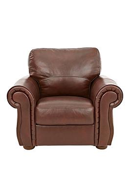 Product photograph of Very Home Cassina Italian Leather Armchair from very.co.uk