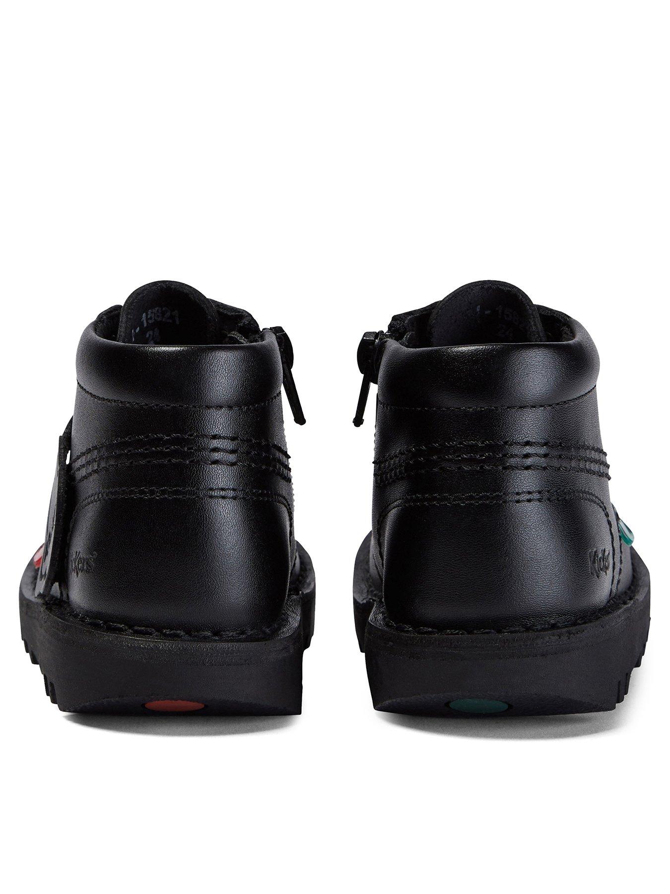 Boys black kicker outlet boots